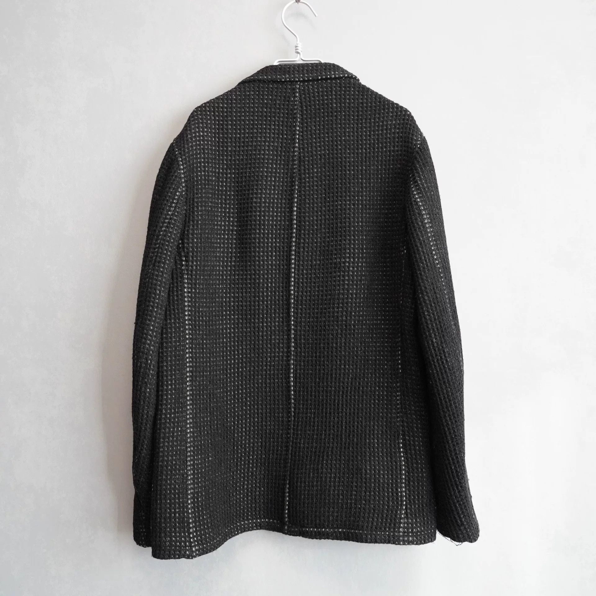 Yohji Yamamoto Yohji Yamamoto 97AW Waffle Check Jacket Size US M / EU 48-50 / 2 - 2 Thumbnail