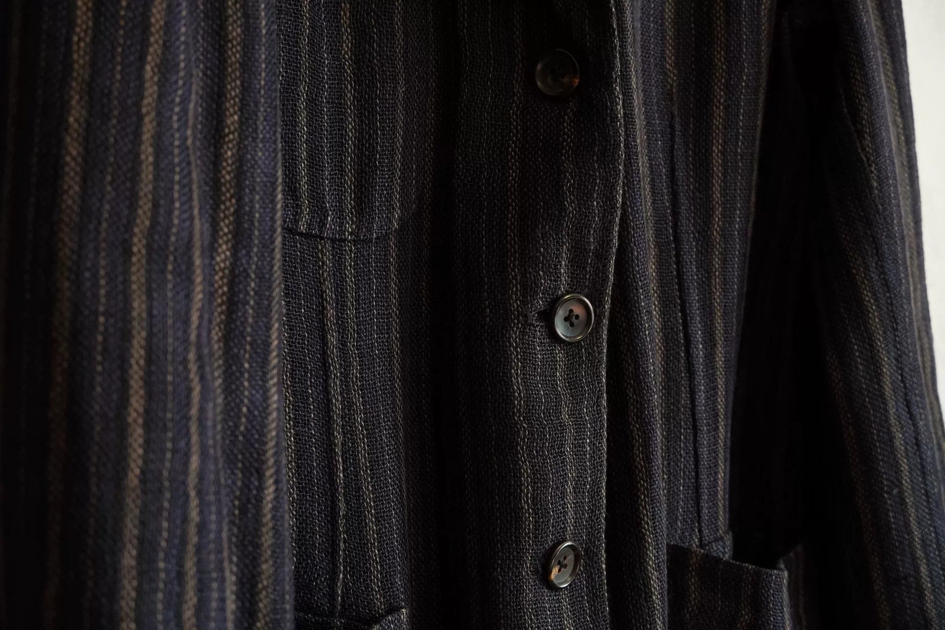 Yohji Yamamoto Yohji Yamamoto 98SS Linen Double-Sided Set Size US S / EU 44-46 / 1 - 8 Thumbnail