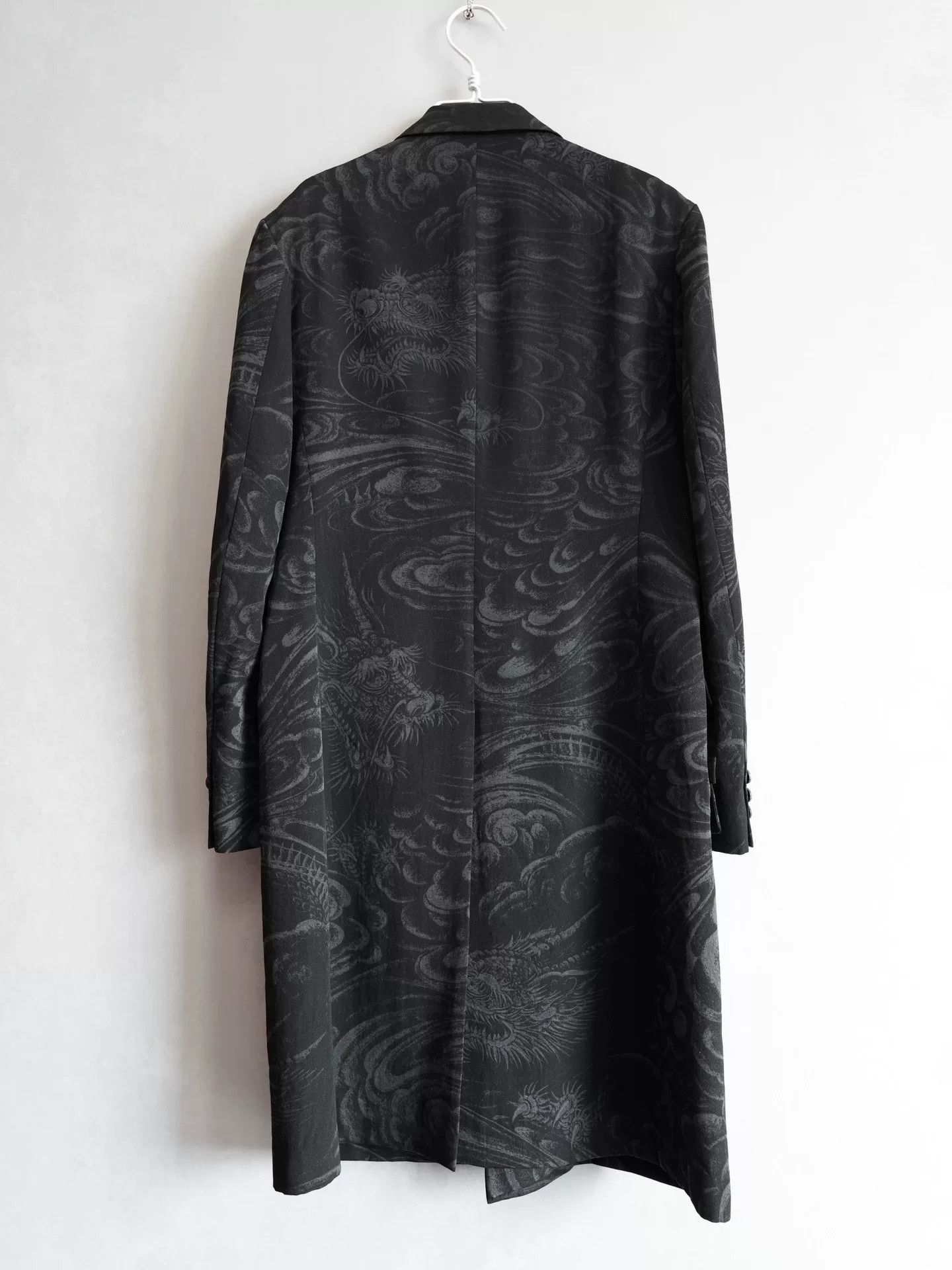 Yohji Yamamoto Yohji Yamamoto 22AW Dragon Cloud Print Jacket Size US M / EU 48-50 / 2 - 2 Thumbnail