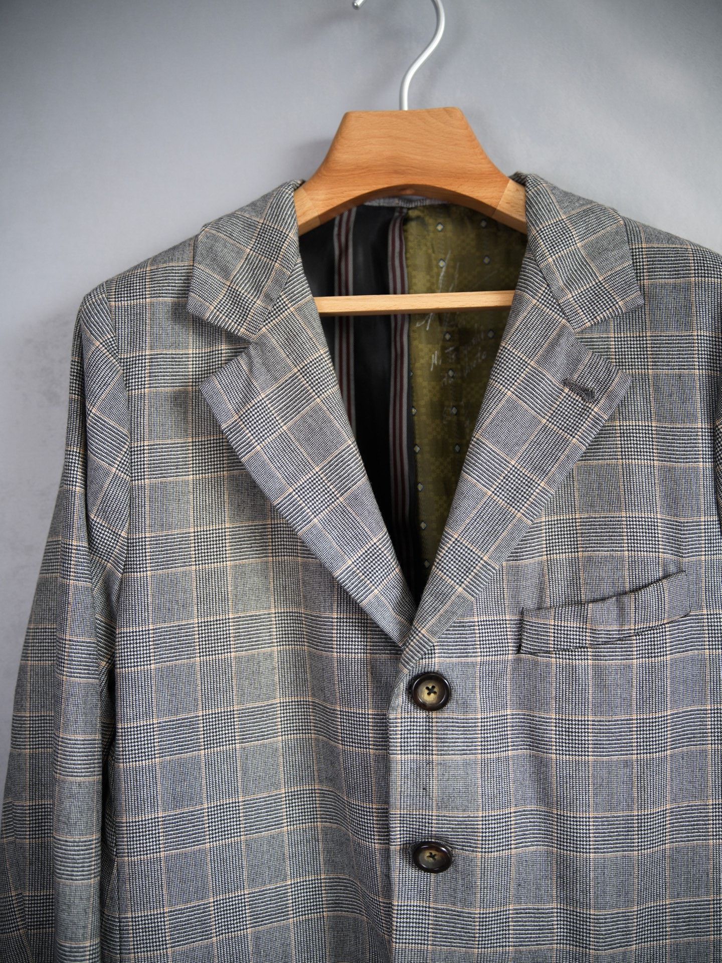 Geoffrey B. Small Geoffrey B.Small 3B Notch Lapel Plaid Jacket Size US M / EU 48-50 / 2 - 4 Thumbnail