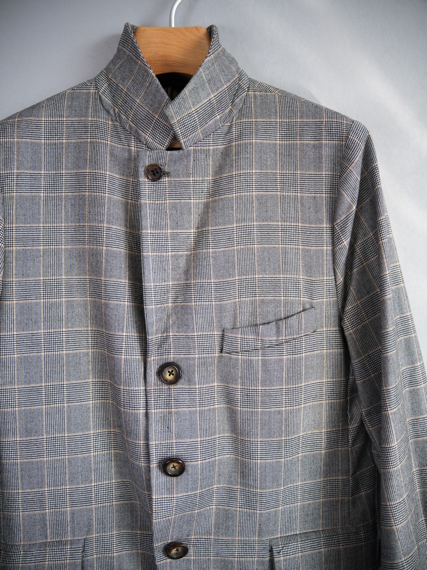 Geoffrey B. Small Geoffrey B.Small 3B Notch Lapel Plaid Jacket Size US M / EU 48-50 / 2 - 3 Thumbnail