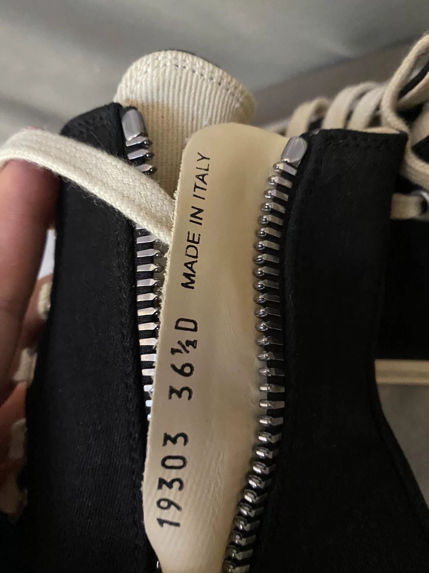 Rick Owens Rick Owens DRKSHDW Canvas Sneakers 36.5 Size US 5.5 / IT 35.5 - 6 Thumbnail