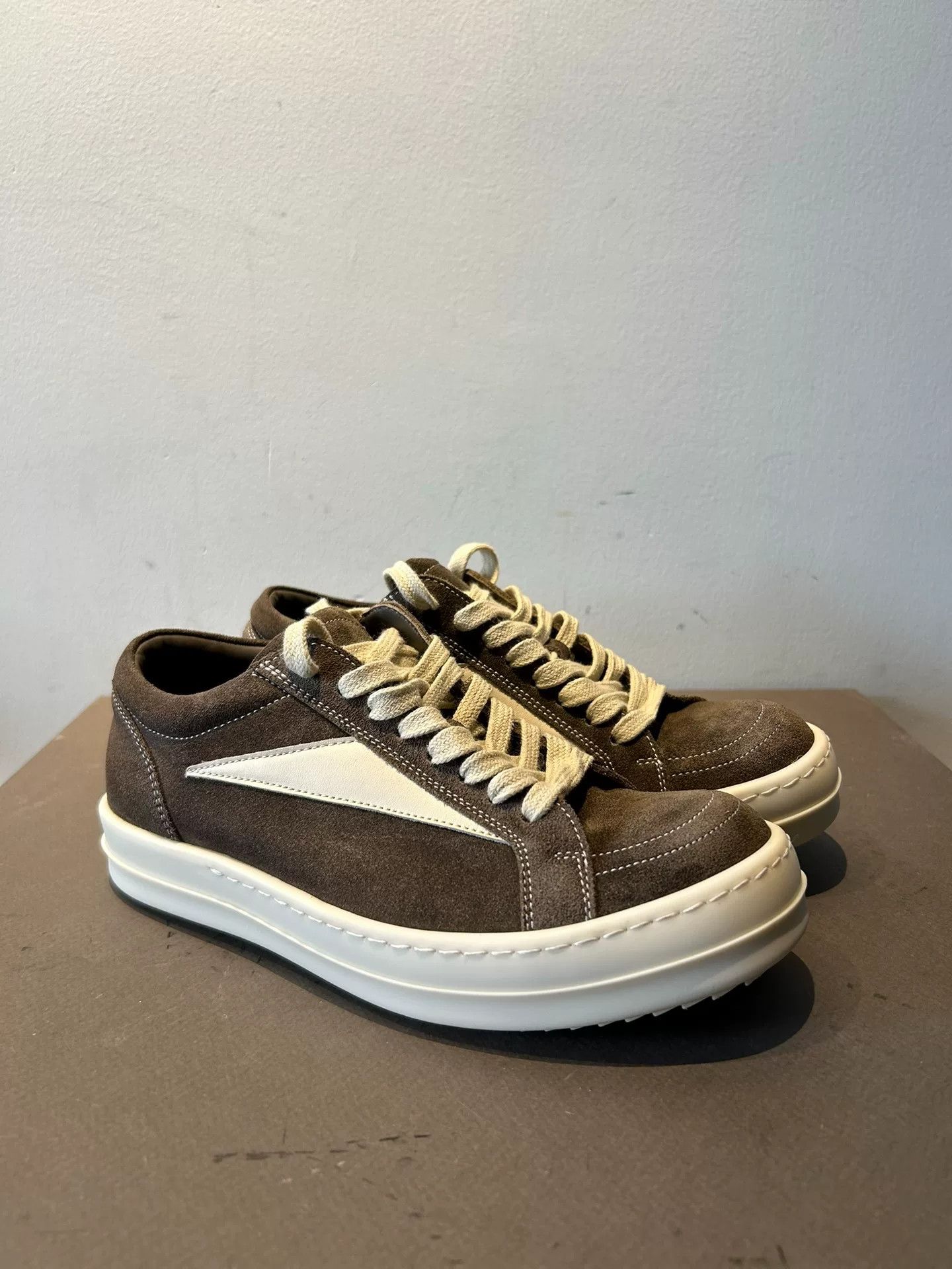 Rick Owens Rick Owens Brown Suede Size 36 Size US 5 / IT 35 - 3 Thumbnail