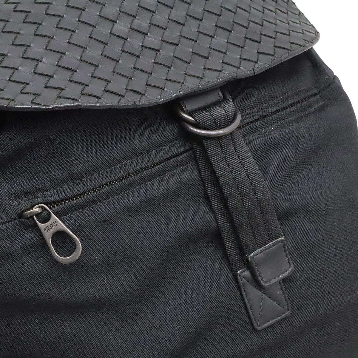 Bottega Veneta Bottega Veneta Bottega Veneta Intrecciato Nylon Leather Backpack Textile Backpack 409595 DUTY FREE for USA Size ONE SIZE - 9 Thumbnail