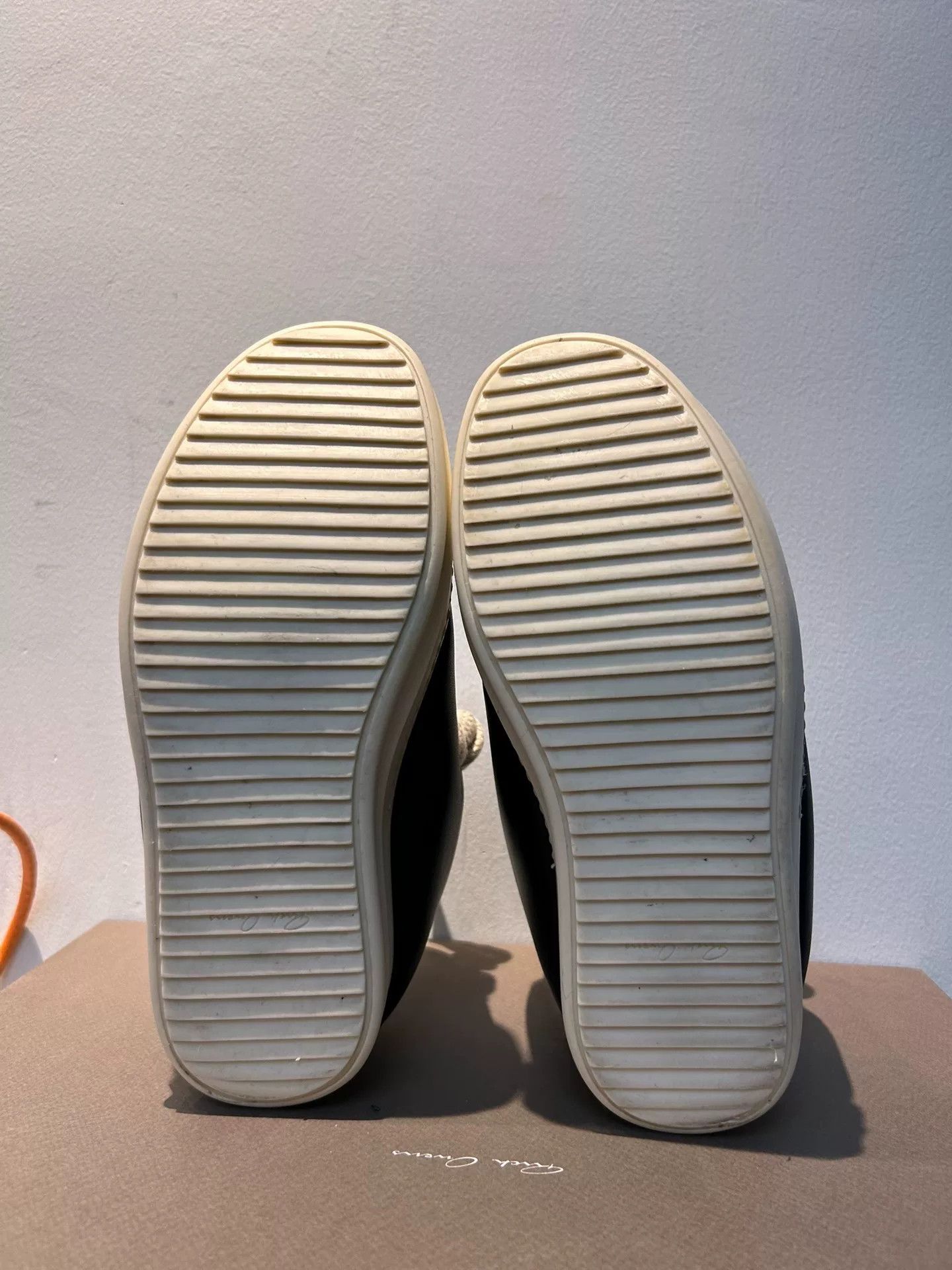 Rick Owens Rick Owens Black Low-Top Chunky Sneakers Size US 6 / IT 36 - 5 Thumbnail