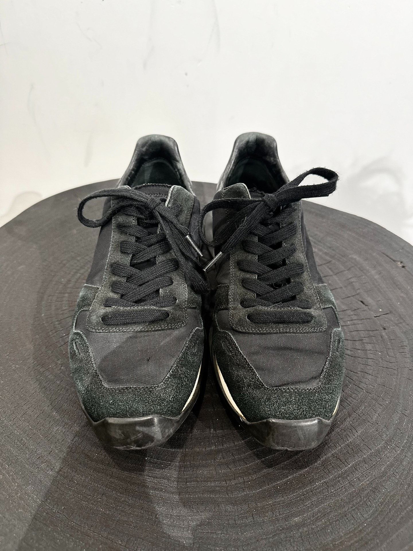 Rick Owens Rick Owens Suede Patchwork Low-Top Sneakers Size US 7.5 / EU 40-41 - 3 Thumbnail