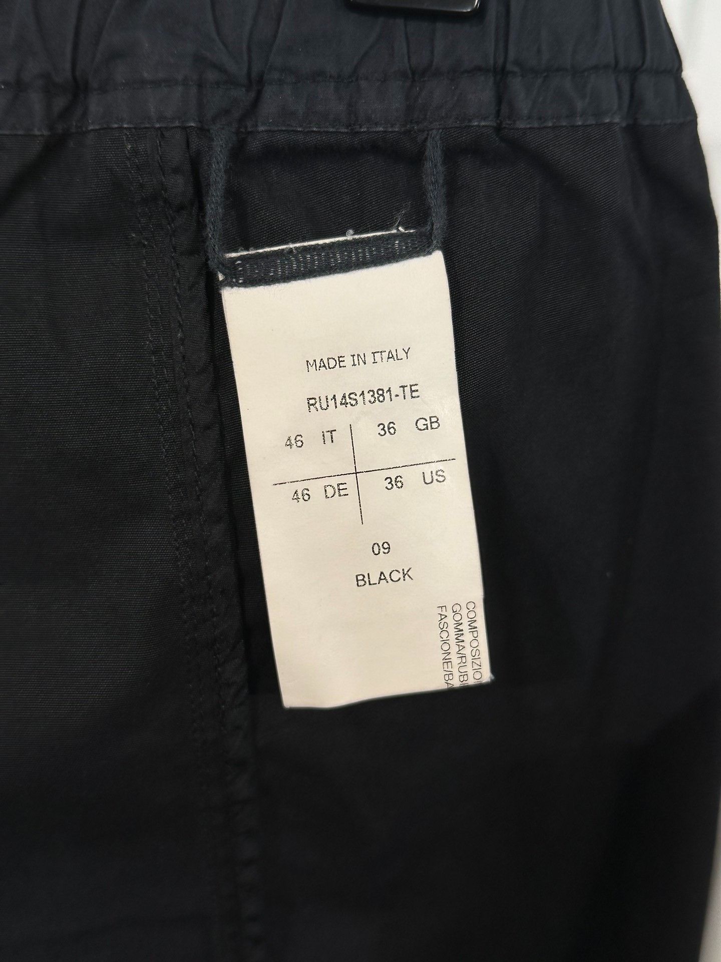 Rick Owens Rick Owens Drawstring Cropped Pants 46 Size US 30 / EU 46 - 6 Thumbnail