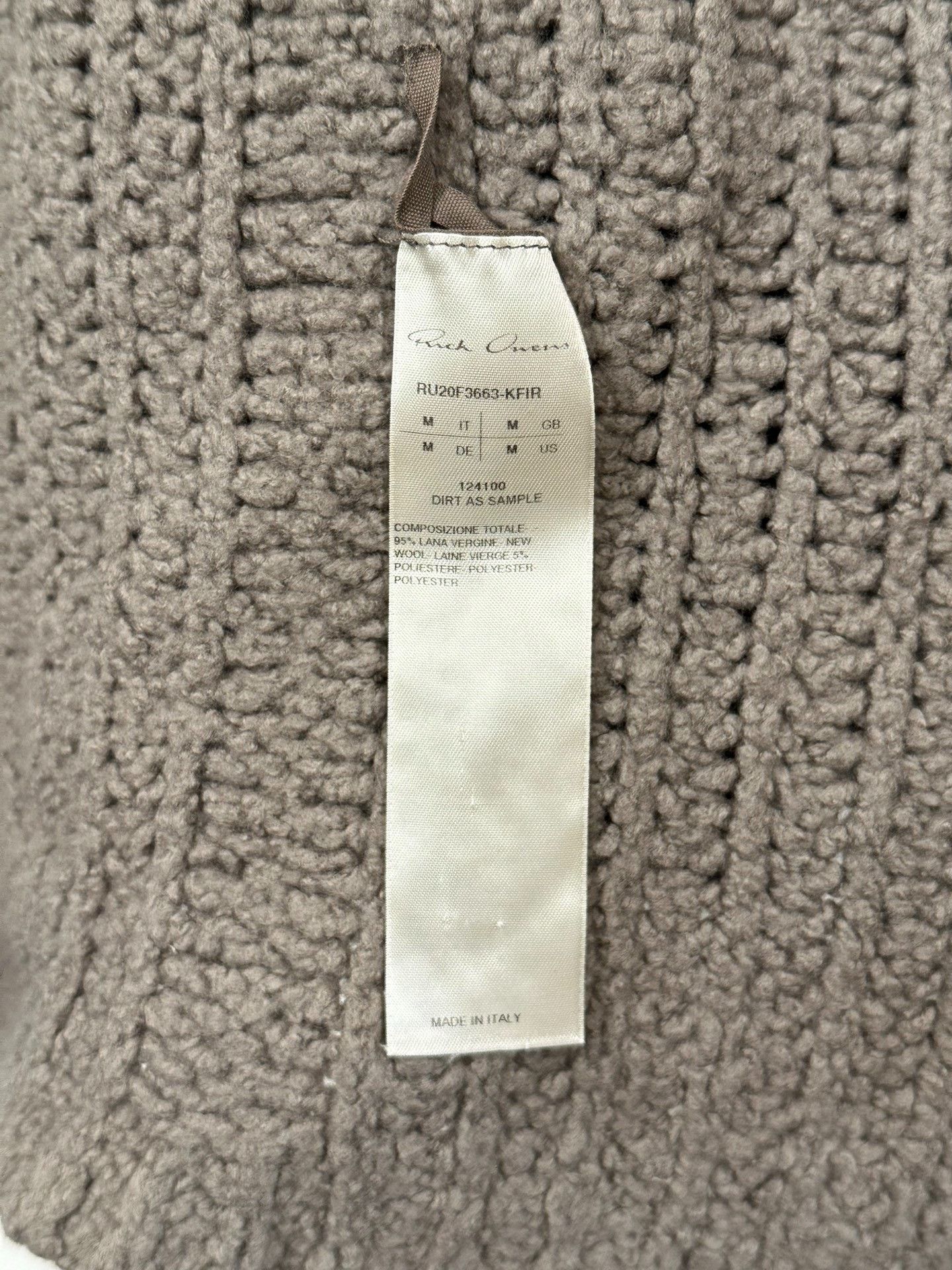 Rick Owens Rick Owens Main Line Knit Hooded Sweater Coat M Size US M / EU 48-50 / 2 - 7 Thumbnail