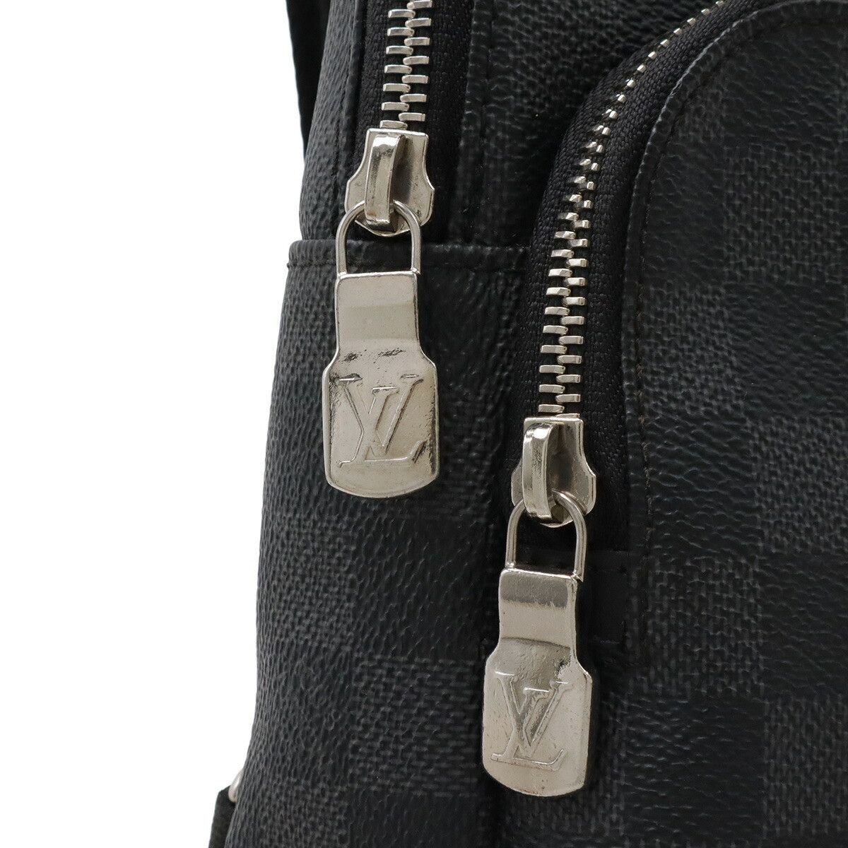 Louis Vuitton Louis Vuitton Louis Vuitton Avenue Damier Graphite shoulder bag Textile Crossbody Bag N41719 DUTY FREE for USA Size ONE SIZE - 7 Thumbnail