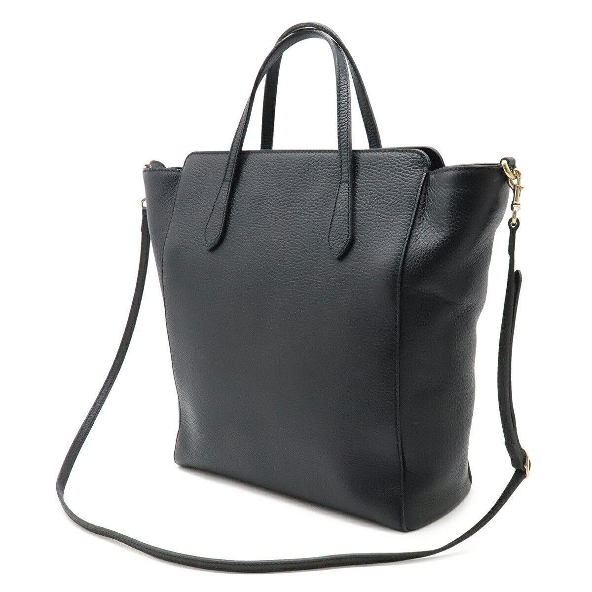 Gucci Gucci Gucci Swing Leather 2way Shoulder Tote Leather Shoulder Bag 354408 DUTY FREE for USA Size ONE SIZE - 2 Thumbnail