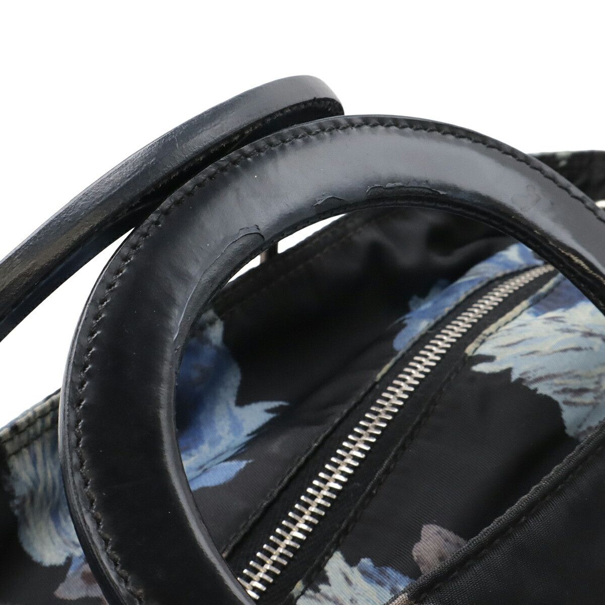 Prada Prada Prada Nylon 2way Handbag Leather Shoulder Bag BN1066 DUTY FREE for USA Size ONE SIZE - 7 Thumbnail