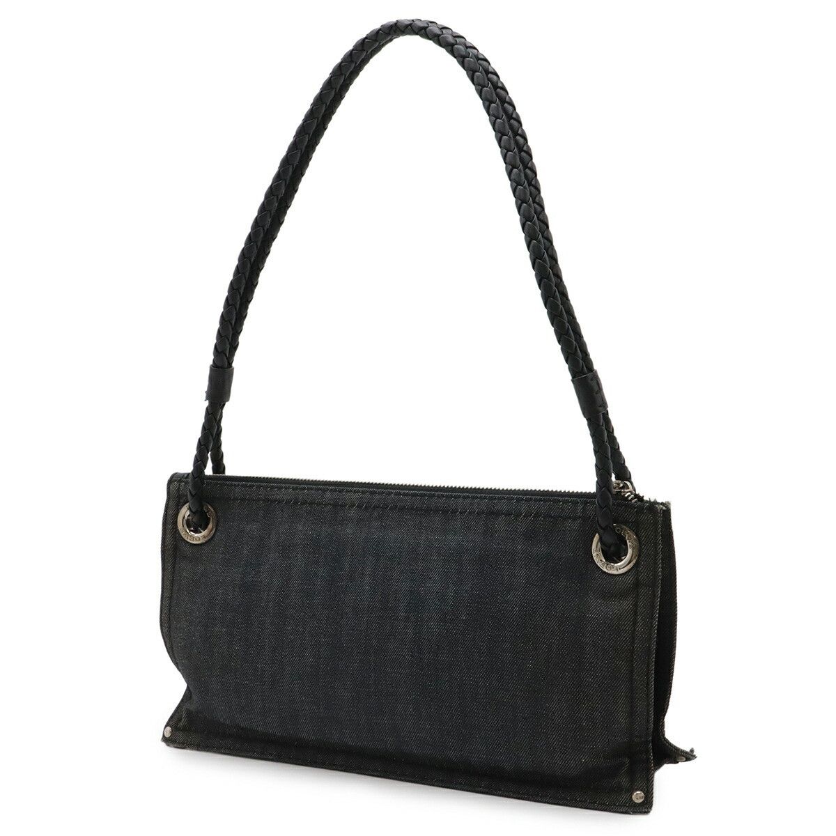 Loewe Loewe Loewe Denim Leather Tote Bag Textile Tote Bag DUTY FREE for USA Size ONE SIZE - 2 Thumbnail