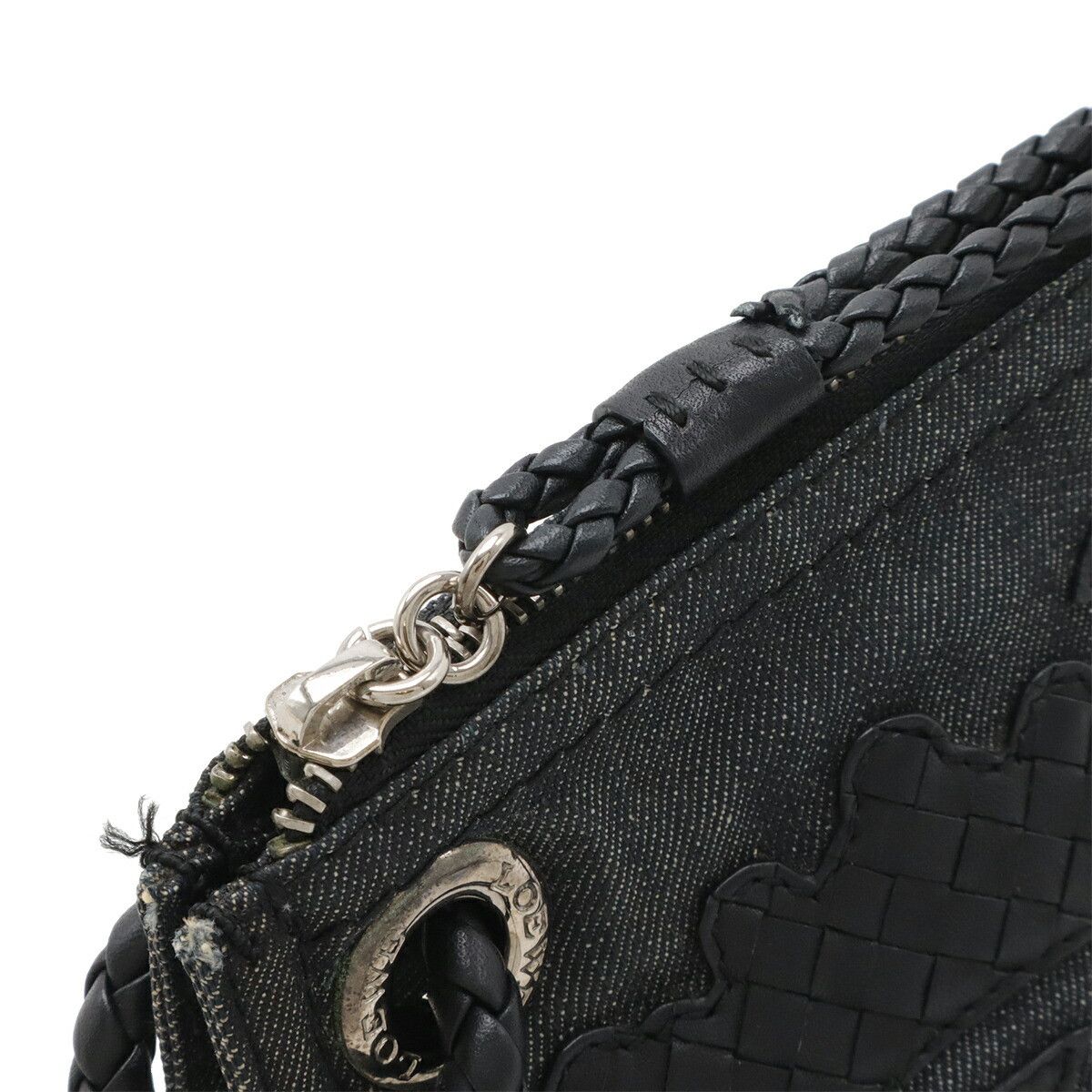 Loewe Loewe Loewe Denim Leather Tote Bag Textile Tote Bag DUTY FREE for USA Size ONE SIZE - 5 Thumbnail
