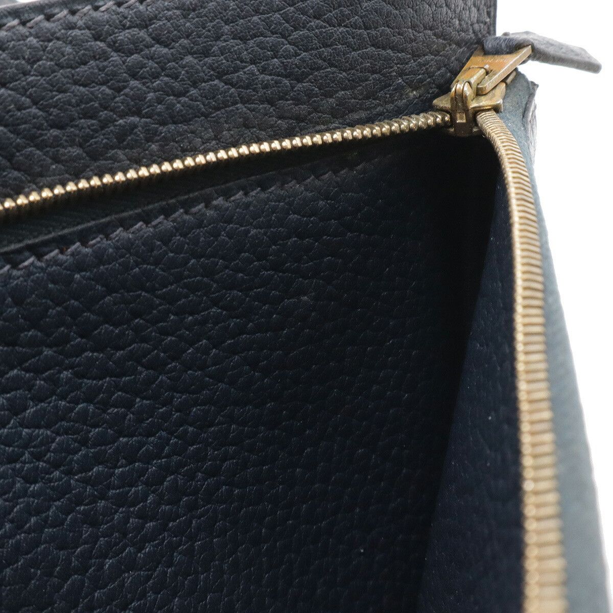Hermes Hermes Hermes Pochette Jet Fjord Leather Clutch Bag Leather Clutch Bag Stamp C (1999) DUTY FREE for USA Size ONE SIZE - 7 Thumbnail