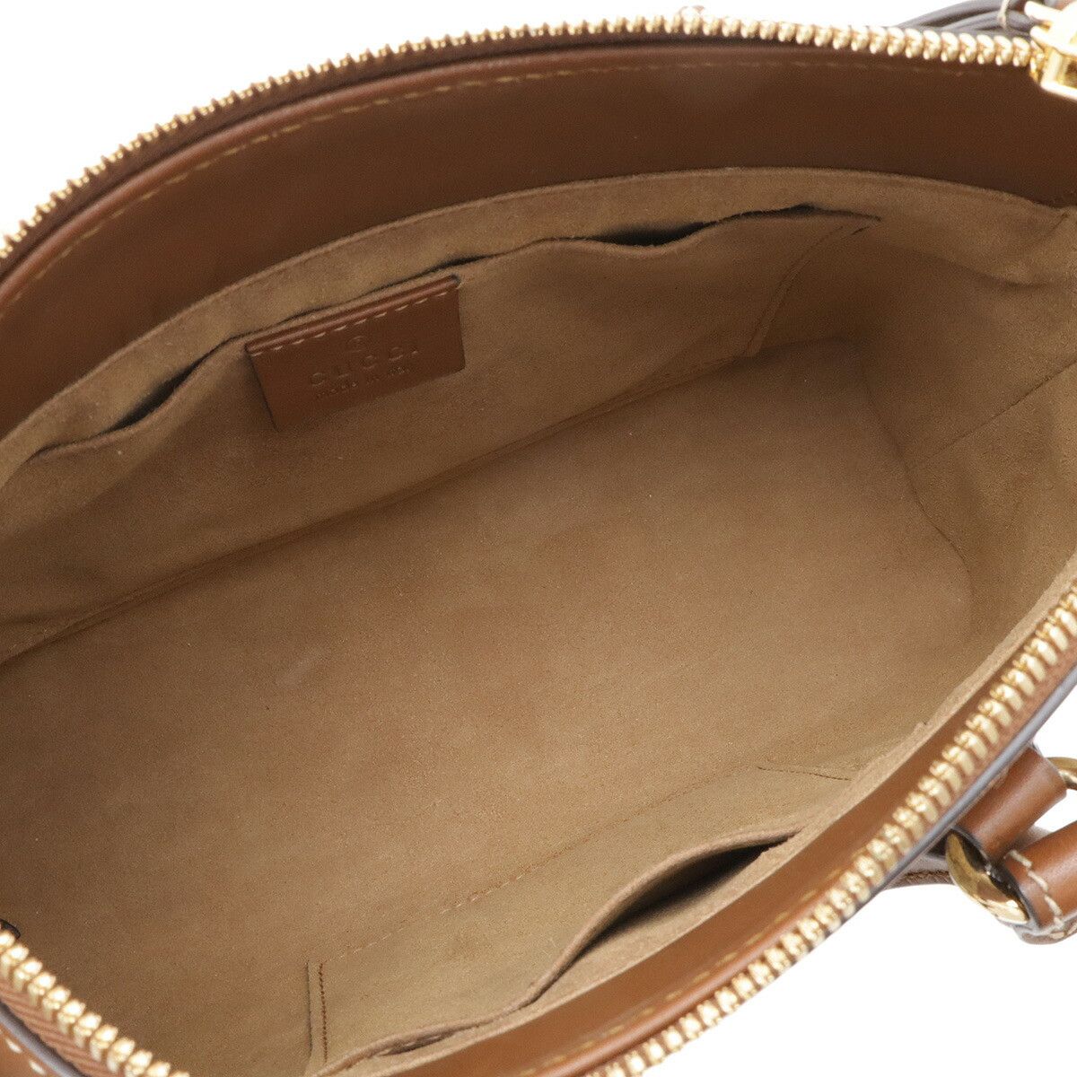 Gucci Gucci Gucci GG Supreme Coated Canvas 2way Bag Leather Shoulder Bag 453177 DUTY FREE for USA Size ONE SIZE - 8 Thumbnail