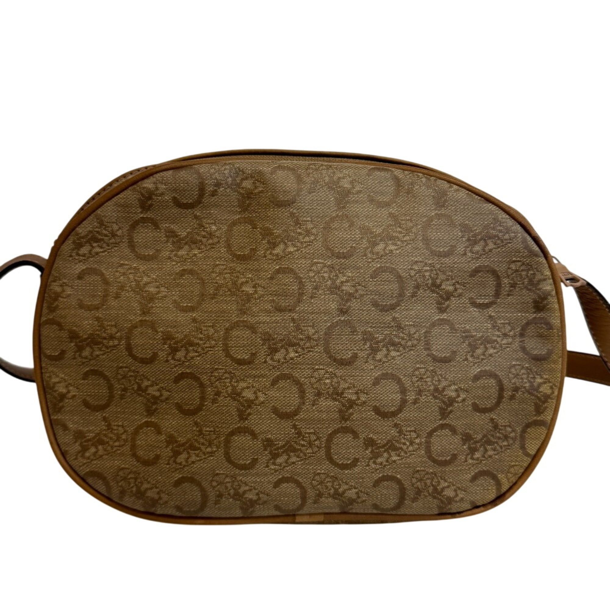 Celine CELINE Sulky Pochette C Carriage Pattern Shoulder Bag Brown Size ONE SIZE - 2 Thumbnail