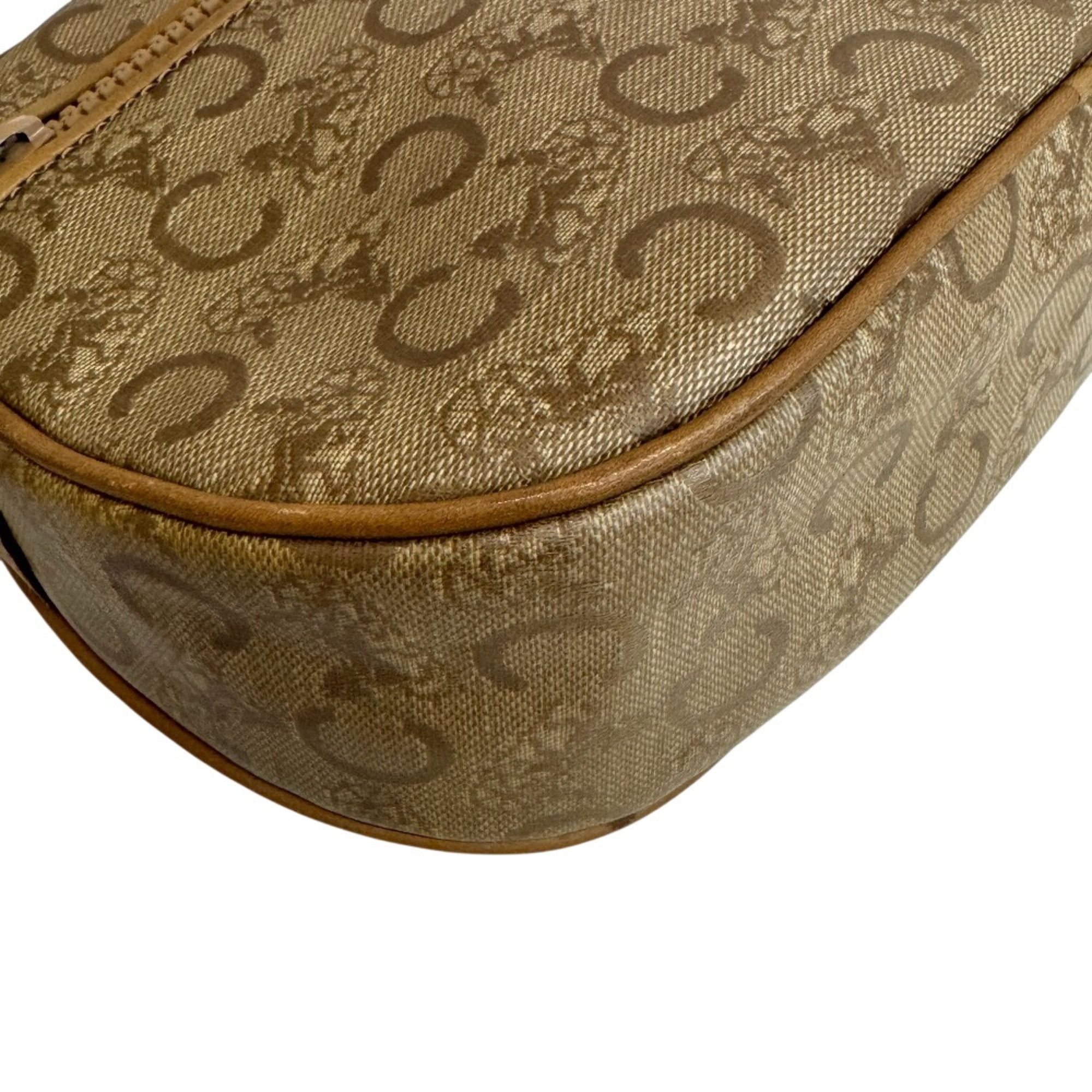 Celine CELINE Sulky Pochette C Carriage Pattern Shoulder Bag Brown Size ONE SIZE - 3 Thumbnail
