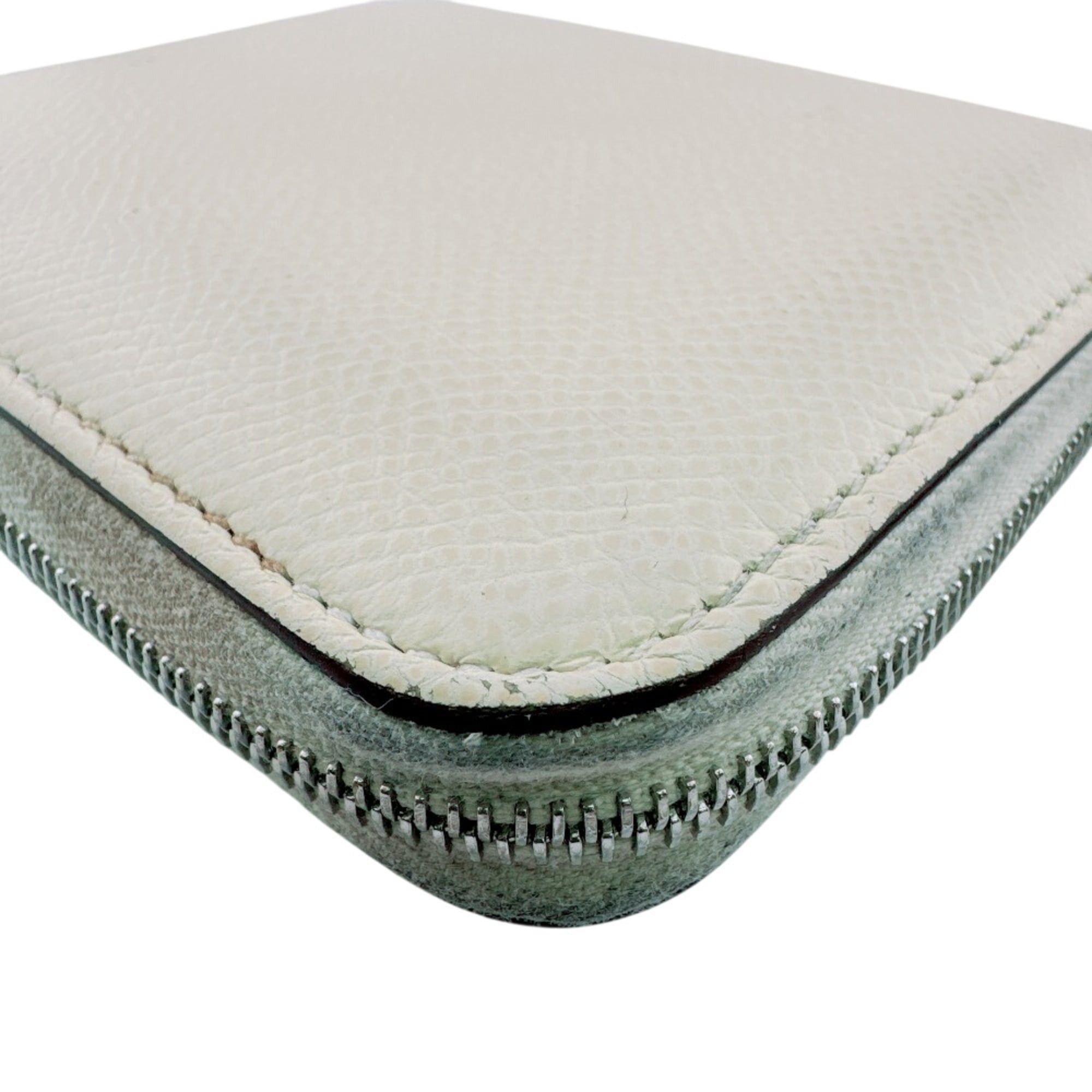 Hermes HERMES Coin Card Case, Bi-fold Wallet, White Size ONE SIZE - 7 Thumbnail