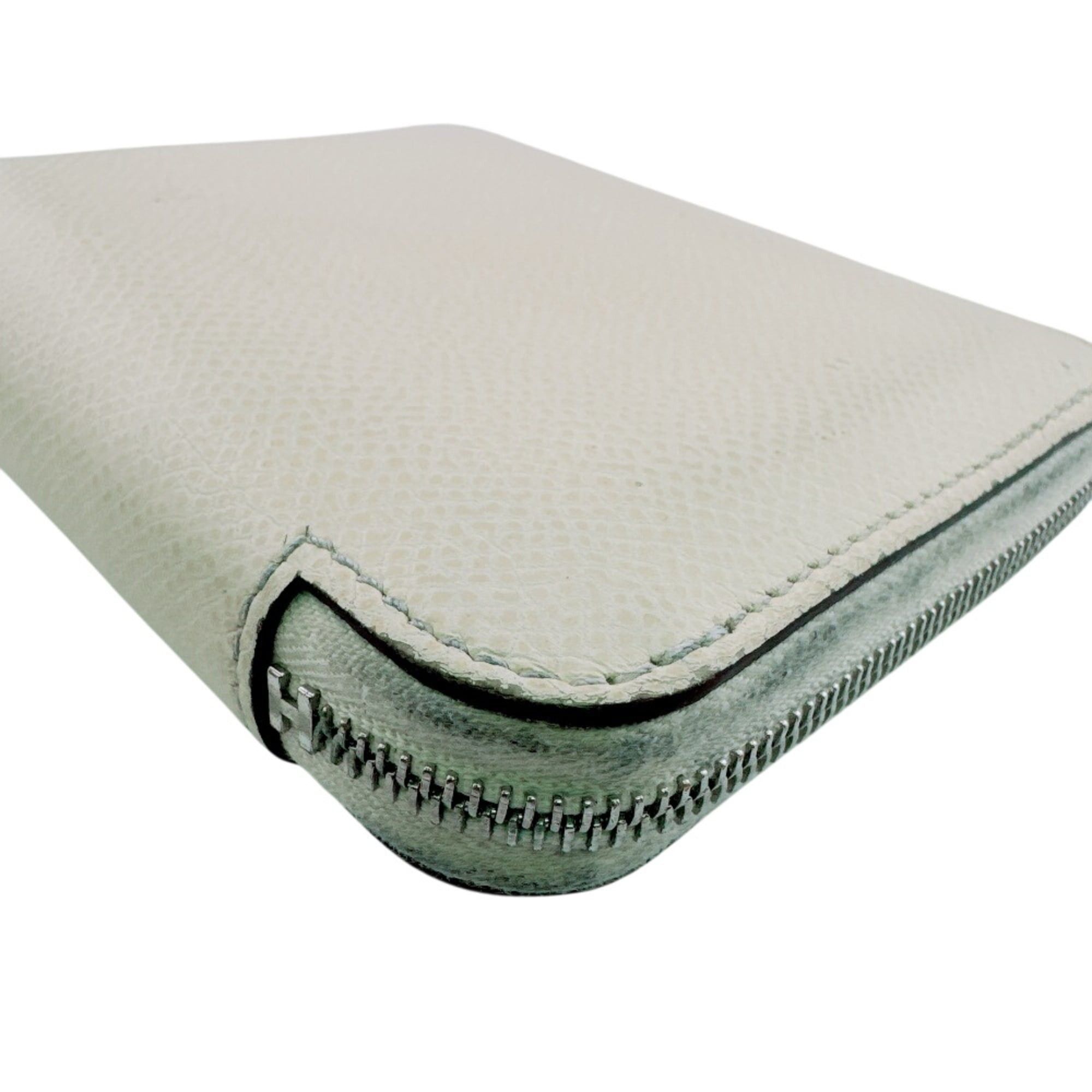 Hermes HERMES Coin Card Case, Bi-fold Wallet, White Size ONE SIZE - 5 Thumbnail