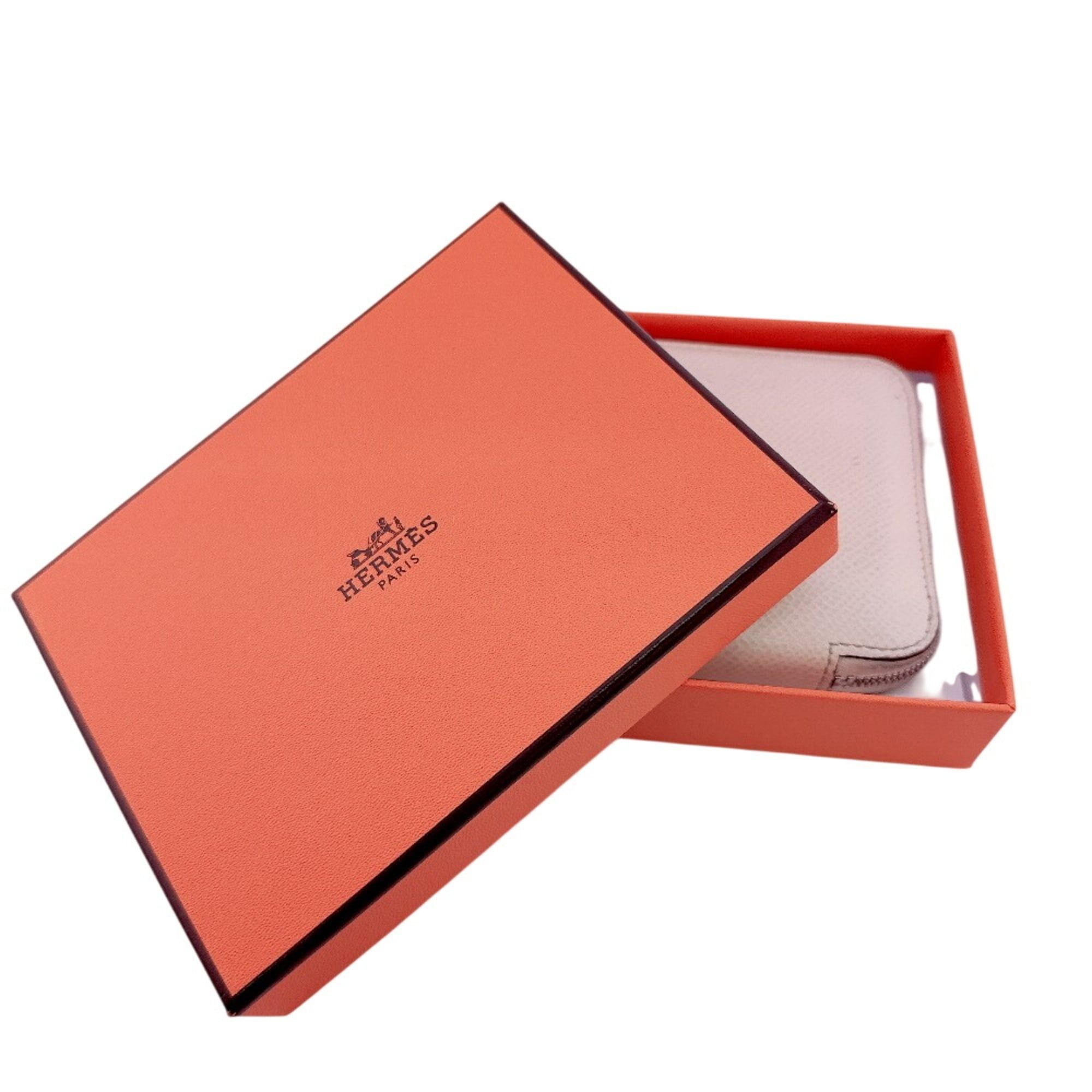 Hermes HERMES Coin Card Case, Bi-fold Wallet, White Size ONE SIZE - 14 Thumbnail