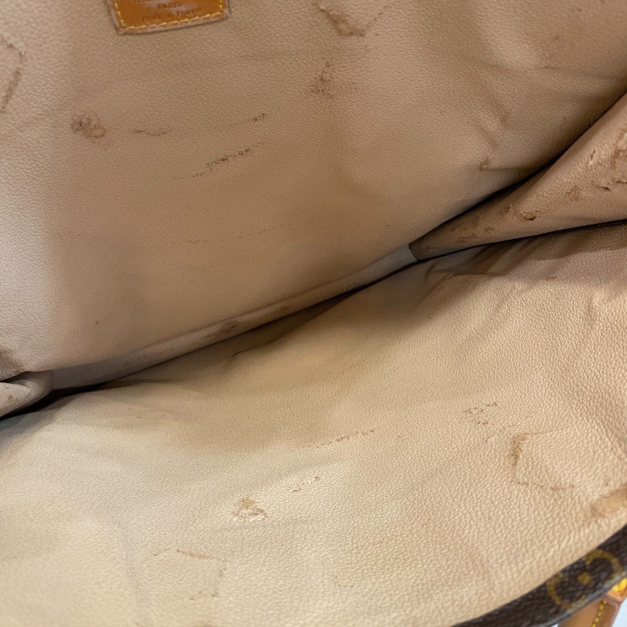 Louis Vuitton Louis Vuitton M51140 Sac Plat A4-compatible handbag, monogram tote bag, shoulder brown Size ONE SIZE - 9 Thumbnail