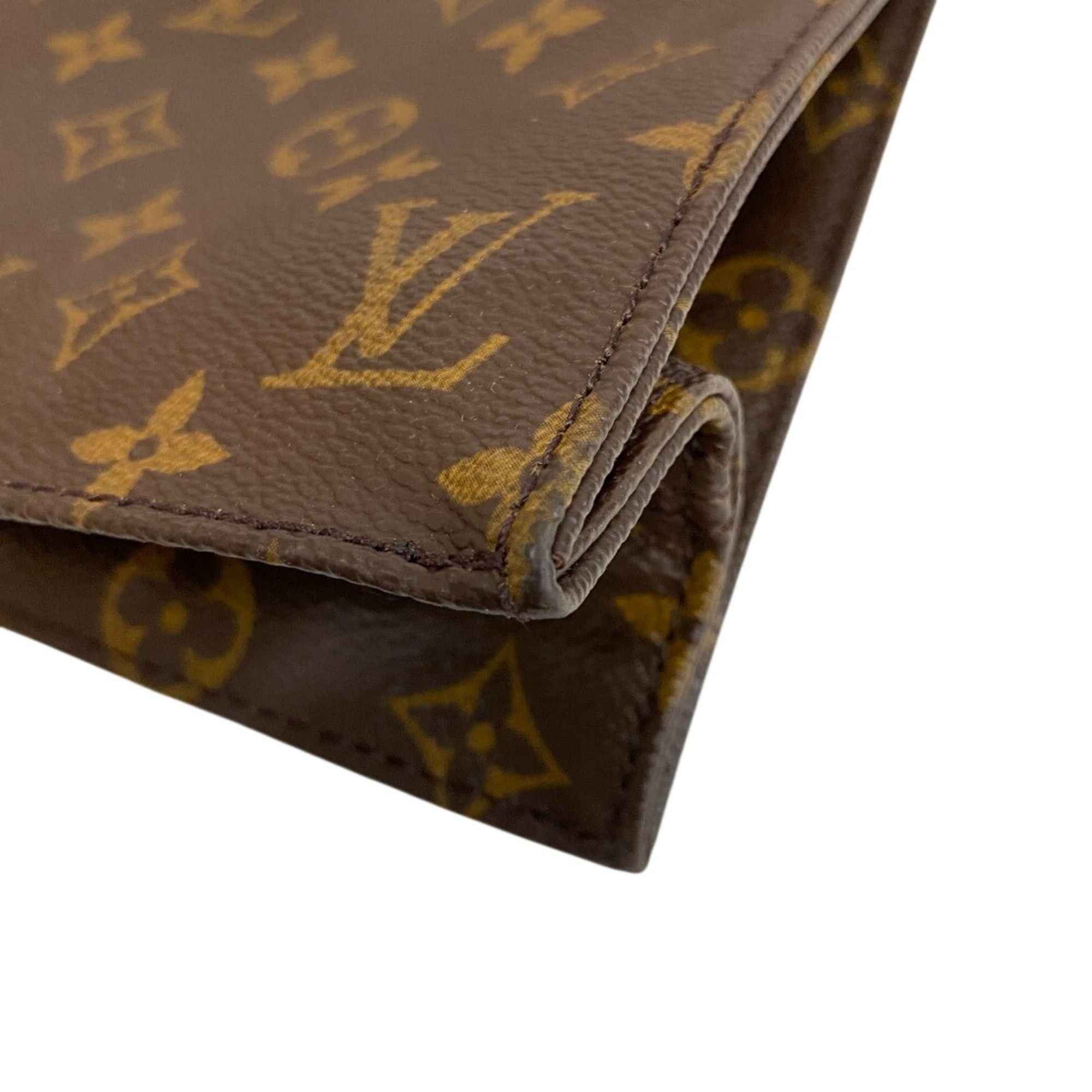 Louis Vuitton Louis Vuitton M51140 Sac Plat A4-compatible handbag, monogram tote bag, shoulder brown Size ONE SIZE - 4 Thumbnail