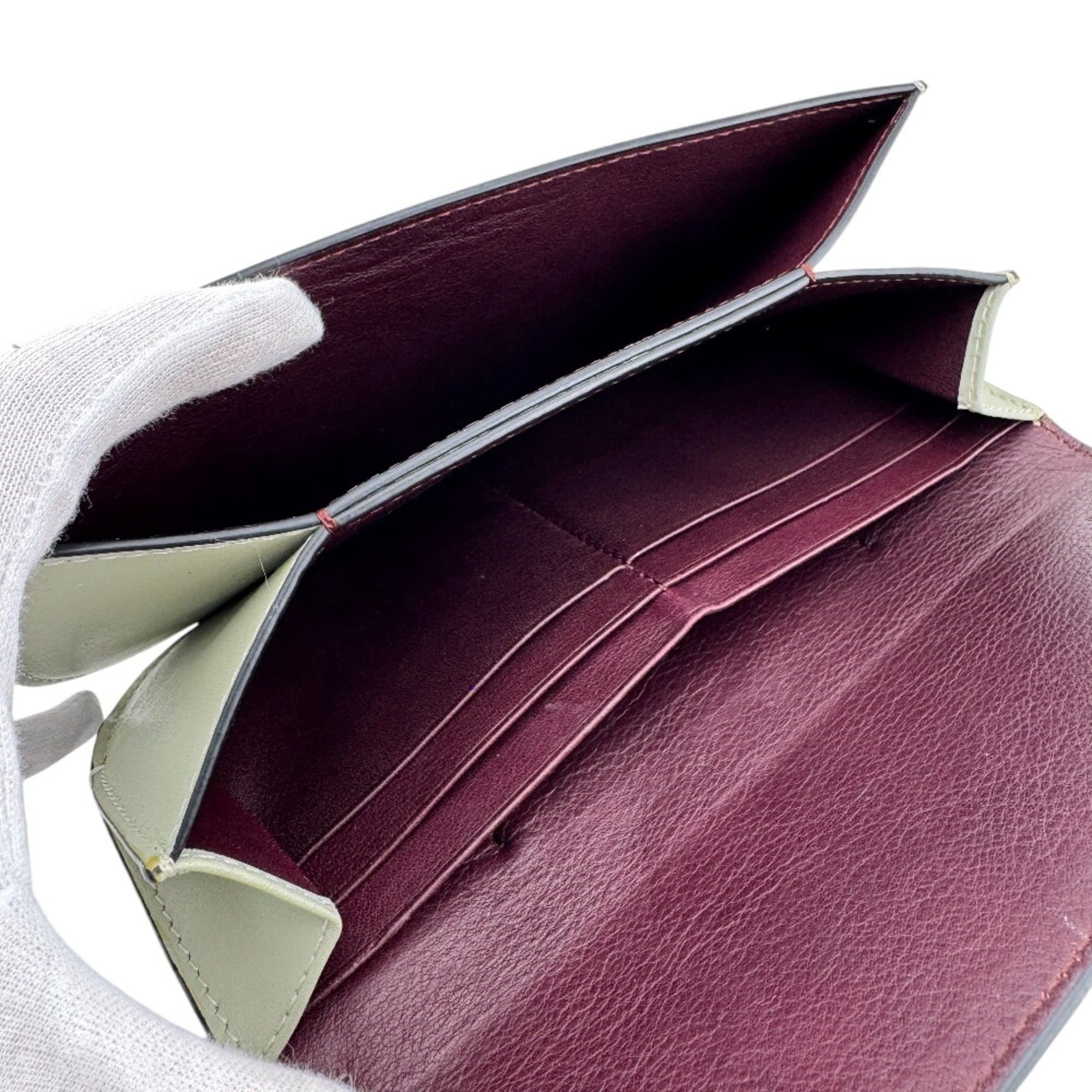 Loewe LOEWE Gate Continental Long Wallet, Gray Size ONE SIZE - 8 Thumbnail