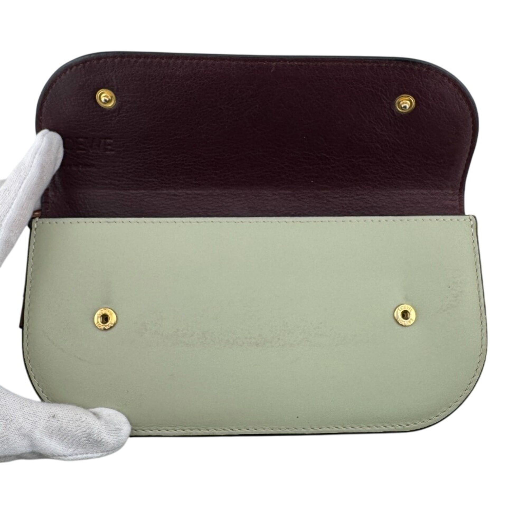 Loewe LOEWE Gate Continental Long Wallet, Gray Size ONE SIZE - 5 Thumbnail