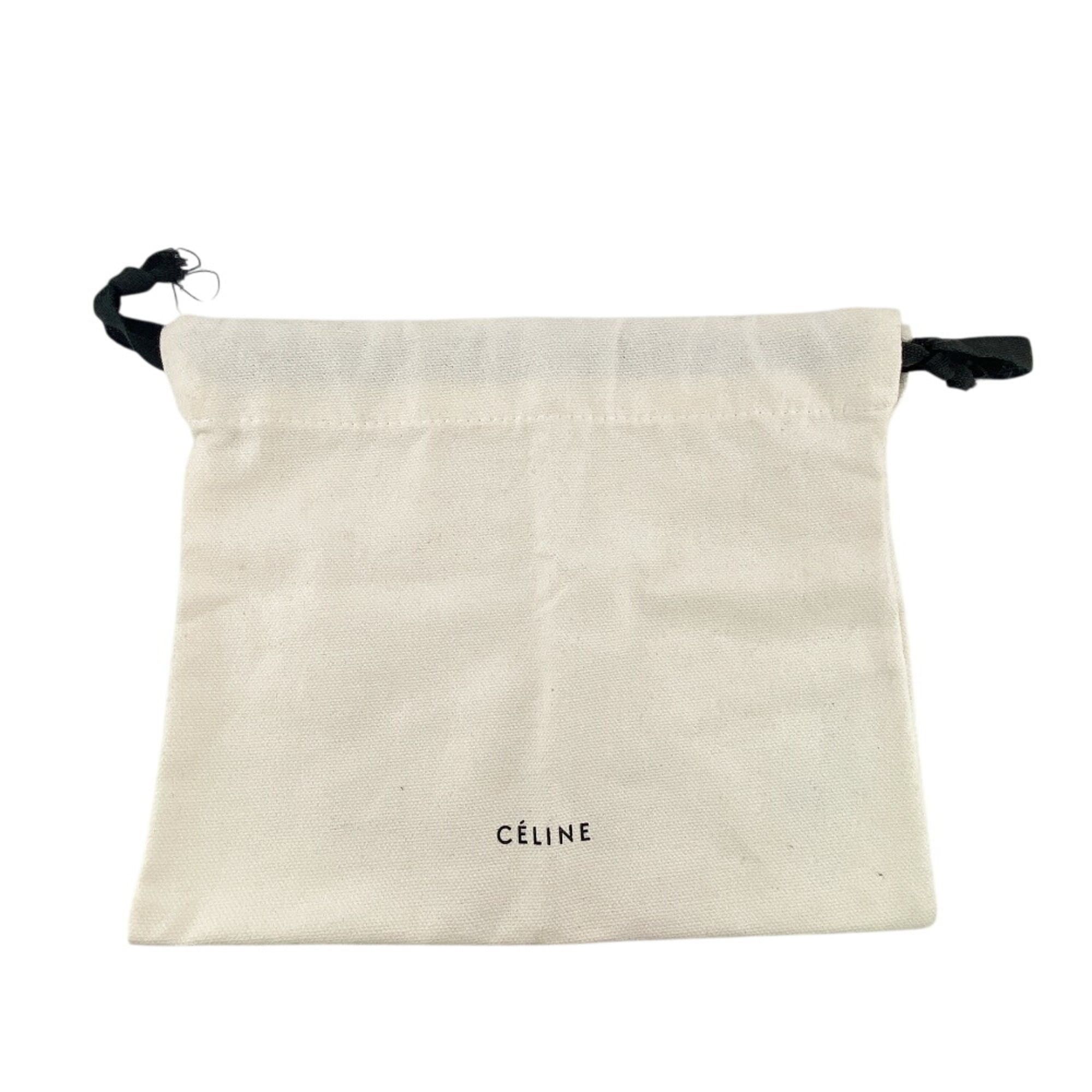 Celine Celine Round Zipper Logo Long Wallet, Gray Size ONE SIZE - 14 Thumbnail