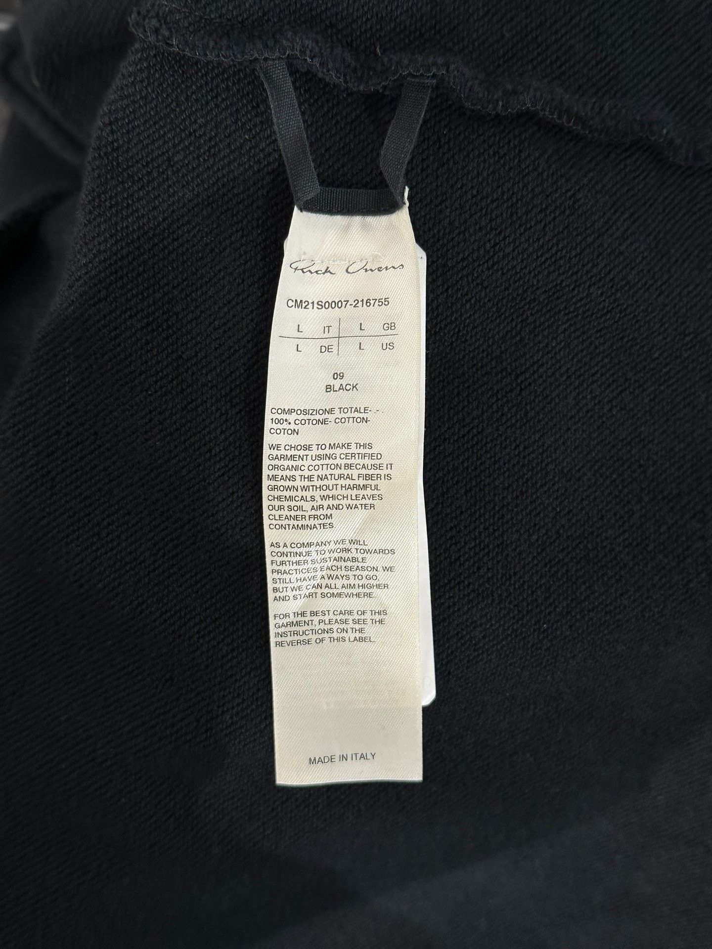 Rick Owens Rick Owens x Champion Hoodie L Size US L / EU 52-54 / 3 - 8 Thumbnail