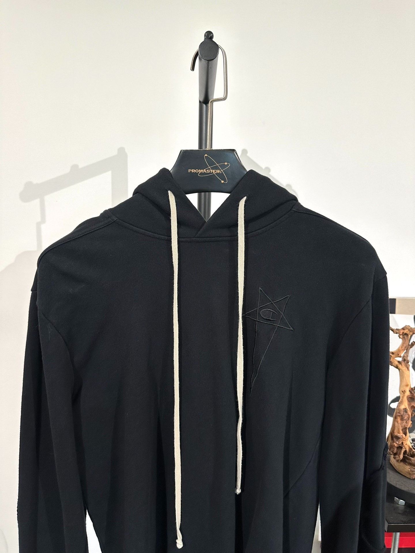 Rick Owens Rick Owens x Champion Hoodie L Size US L / EU 52-54 / 3 - 3 Thumbnail