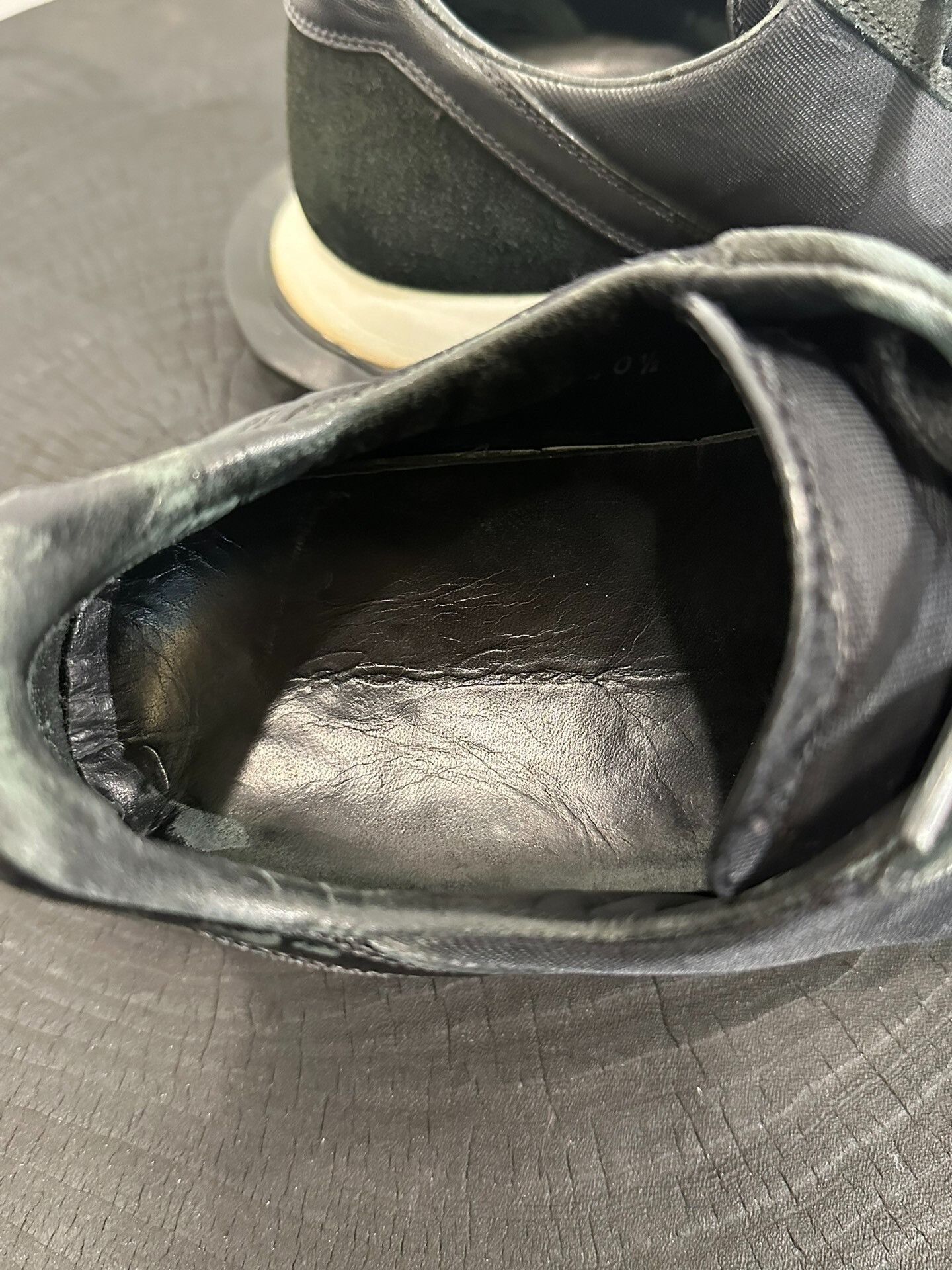 Rick Owens Rick Owens Suede Patchwork Low-Top Sneakers Size US 7.5 / EU 40-41 - 6 Thumbnail