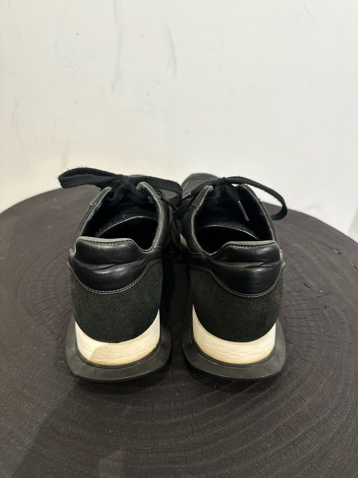 Rick Owens Rick Owens Suede Patchwork Low-Top Sneakers Size US 7.5 / EU 40-41 - 4 Thumbnail