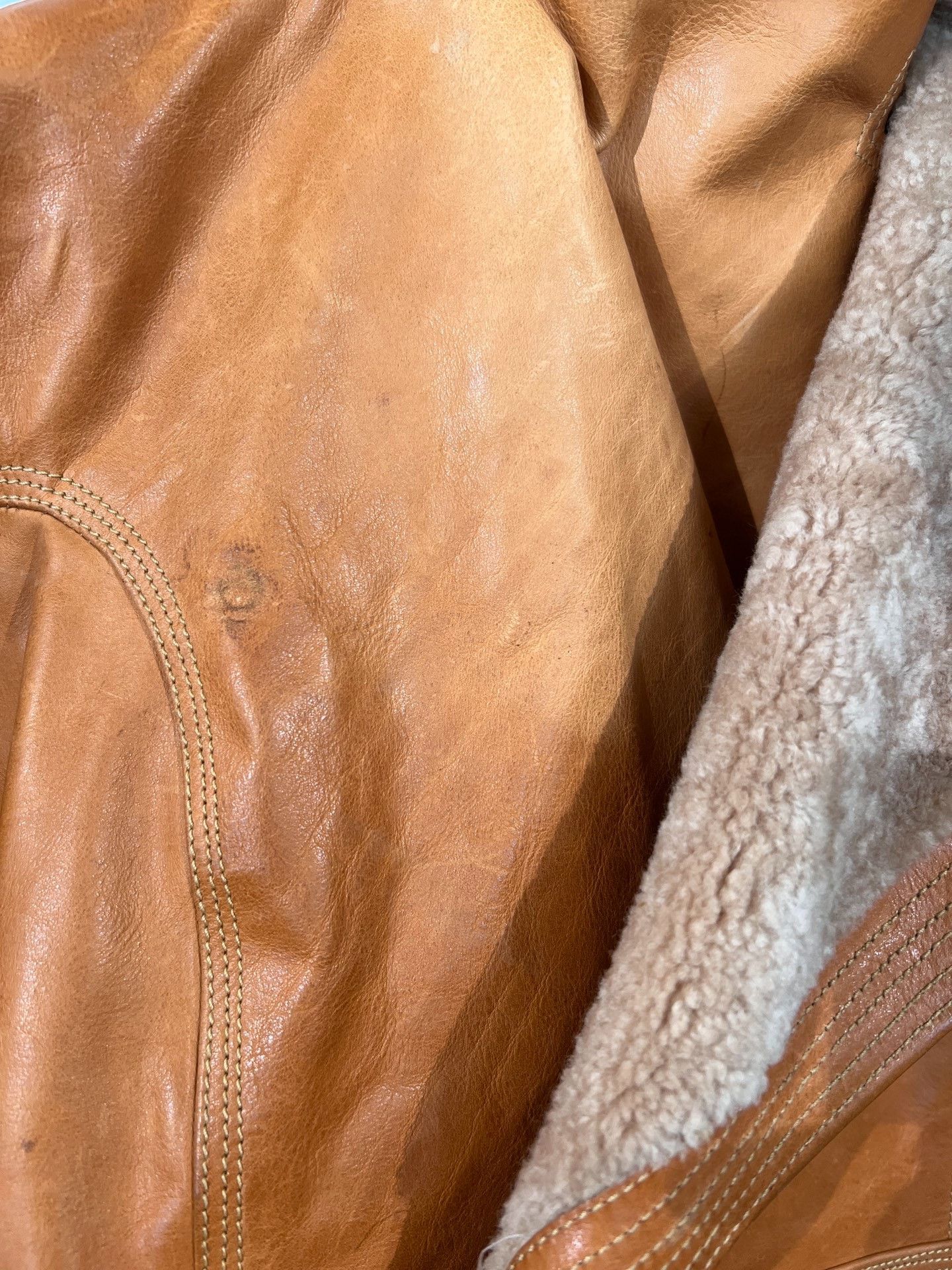 Rick Owens Rick Owens Cropped Fur Panel Leather Jacket Size S / US 4 / IT 40 - 8 Thumbnail