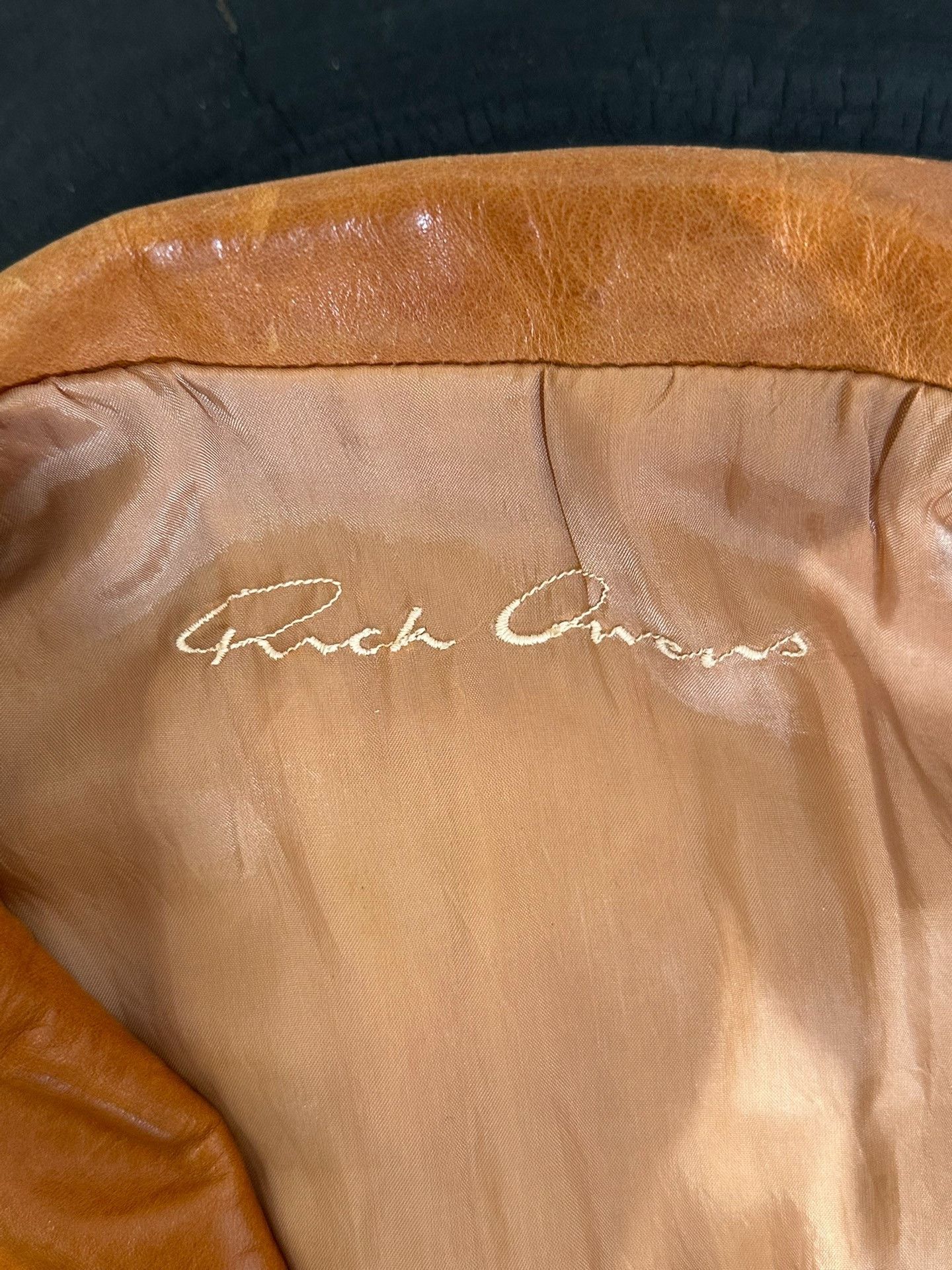 Rick Owens Rick Owens Cropped Fur Panel Leather Jacket Size S / US 4 / IT 40 - 6 Thumbnail