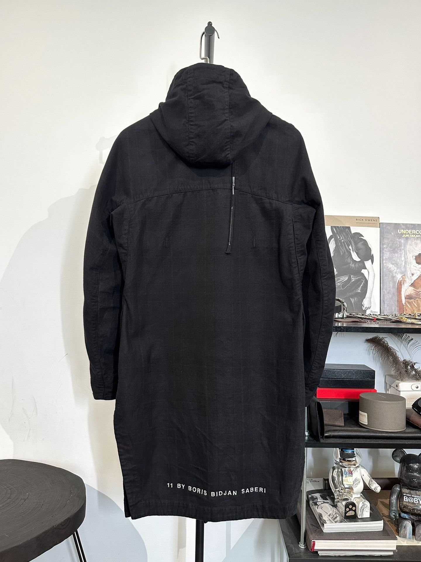 11 By Boris Bidjan Saberi Boris Bidjan Saberi 11by BBS Mid-Length Hooded Jacket Size US M / EU 48-50 / 2 - 2 Thumbnail
