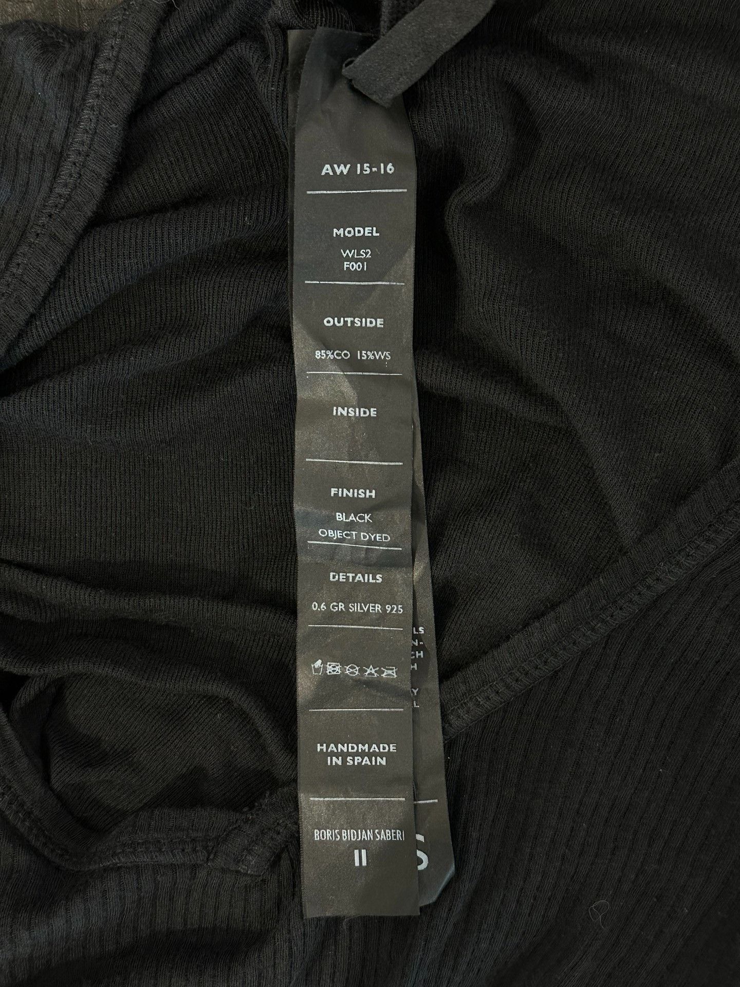 11 By Boris Bidjan Saberi Boris Bidjan Saberi 11by bbs Semi-Sheer Knit Longsleeve XS Size US XS / EU 42 / 0 - 7 Thumbnail