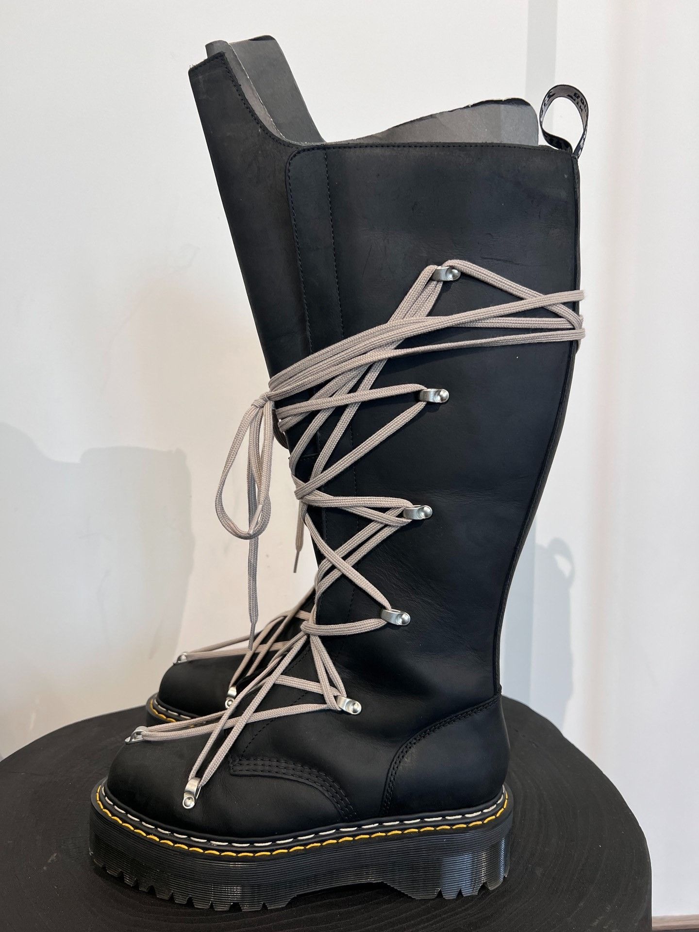 Rick Owens Rick Owens X Dr. Martens High-Top Boots Size US 9 / EU 42 - 3 Thumbnail