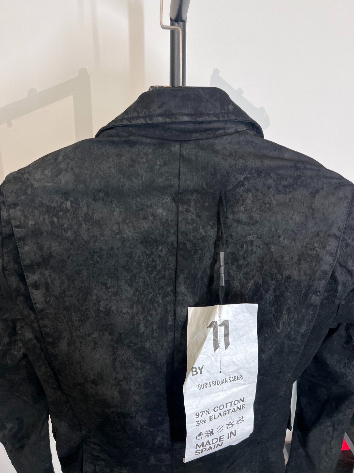 11 By Boris Bidjan Saberi Boris Bidjan Saberi 11by BBS B1 Waxed Blazer Size US S / EU 44-46 / 1 - 4 Thumbnail