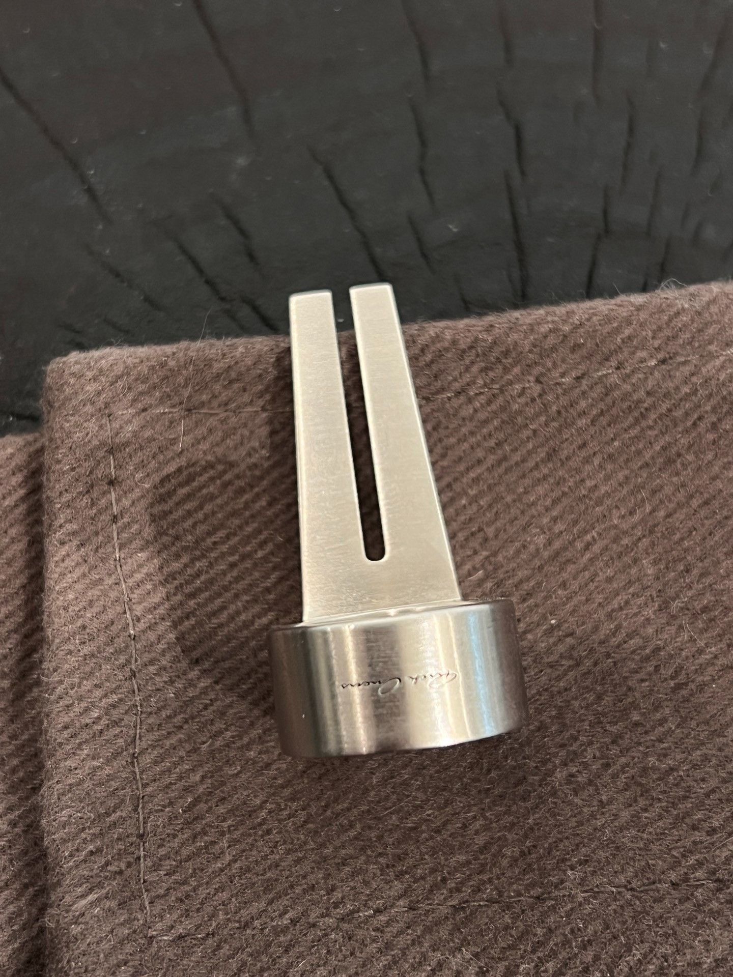 Rick Owens Rick Owens Open Brushed Ring Size 52 Size ONE SIZE - 3 Thumbnail