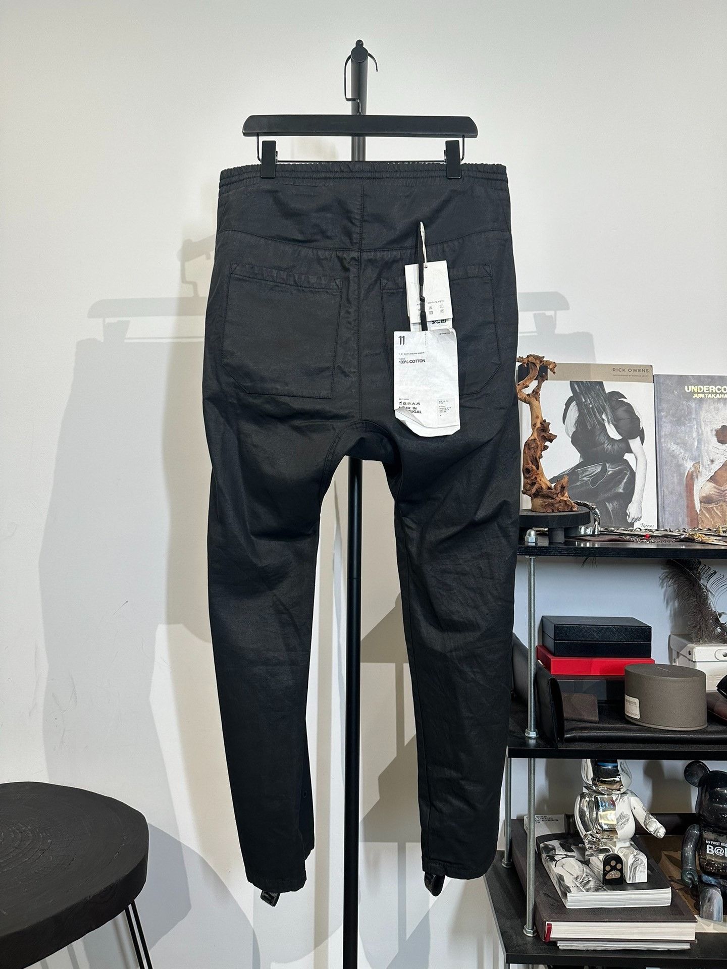 11 By Boris Bidjan Saberi Boris Bidjan Saberi 11by BBS Waxed Straight Pants Size US 38 / EU 54 - 2 Thumbnail