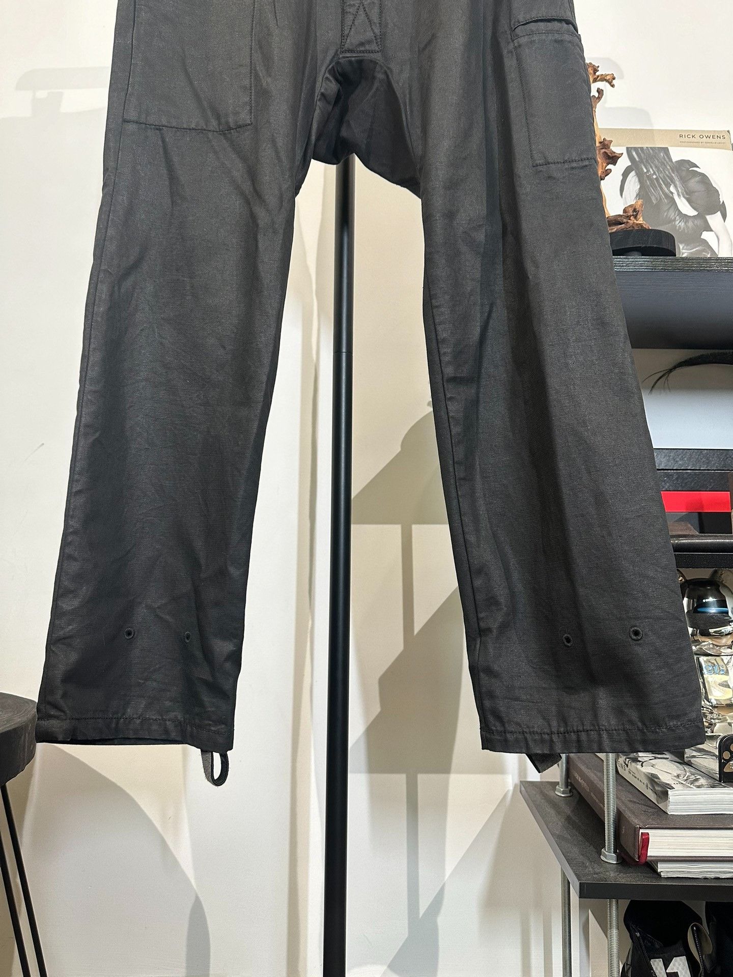 11 By Boris Bidjan Saberi Boris Bidjan Saberi 11by BBS Waxed Straight Pants Size US 38 / EU 54 - 5 Thumbnail