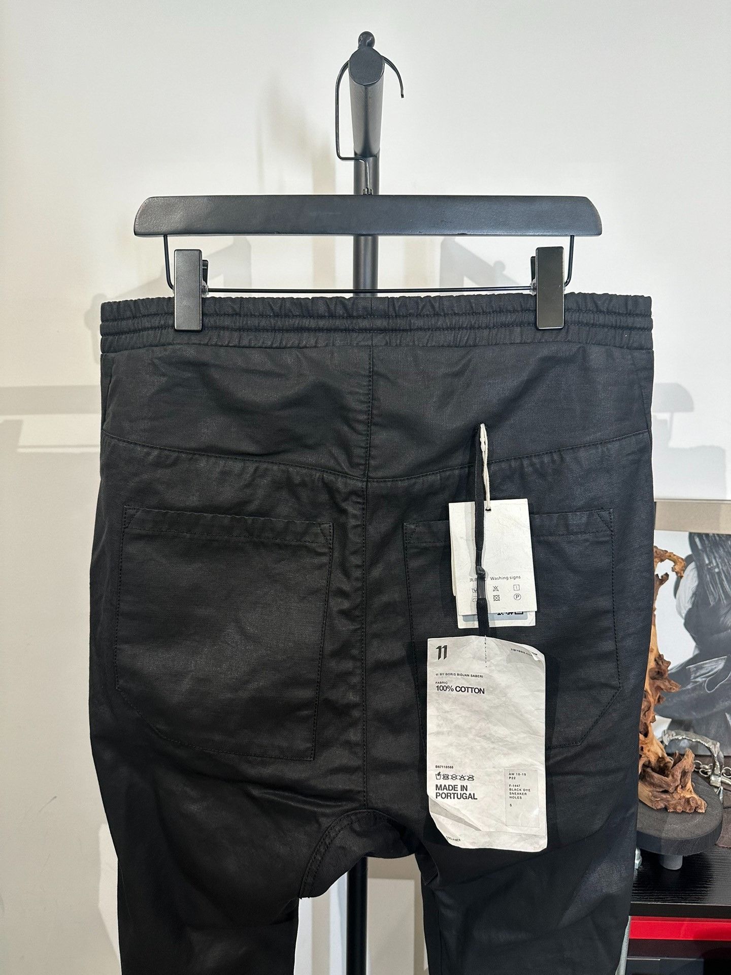 11 By Boris Bidjan Saberi Boris Bidjan Saberi 11by BBS Waxed Straight Pants Size US 38 / EU 54 - 3 Thumbnail
