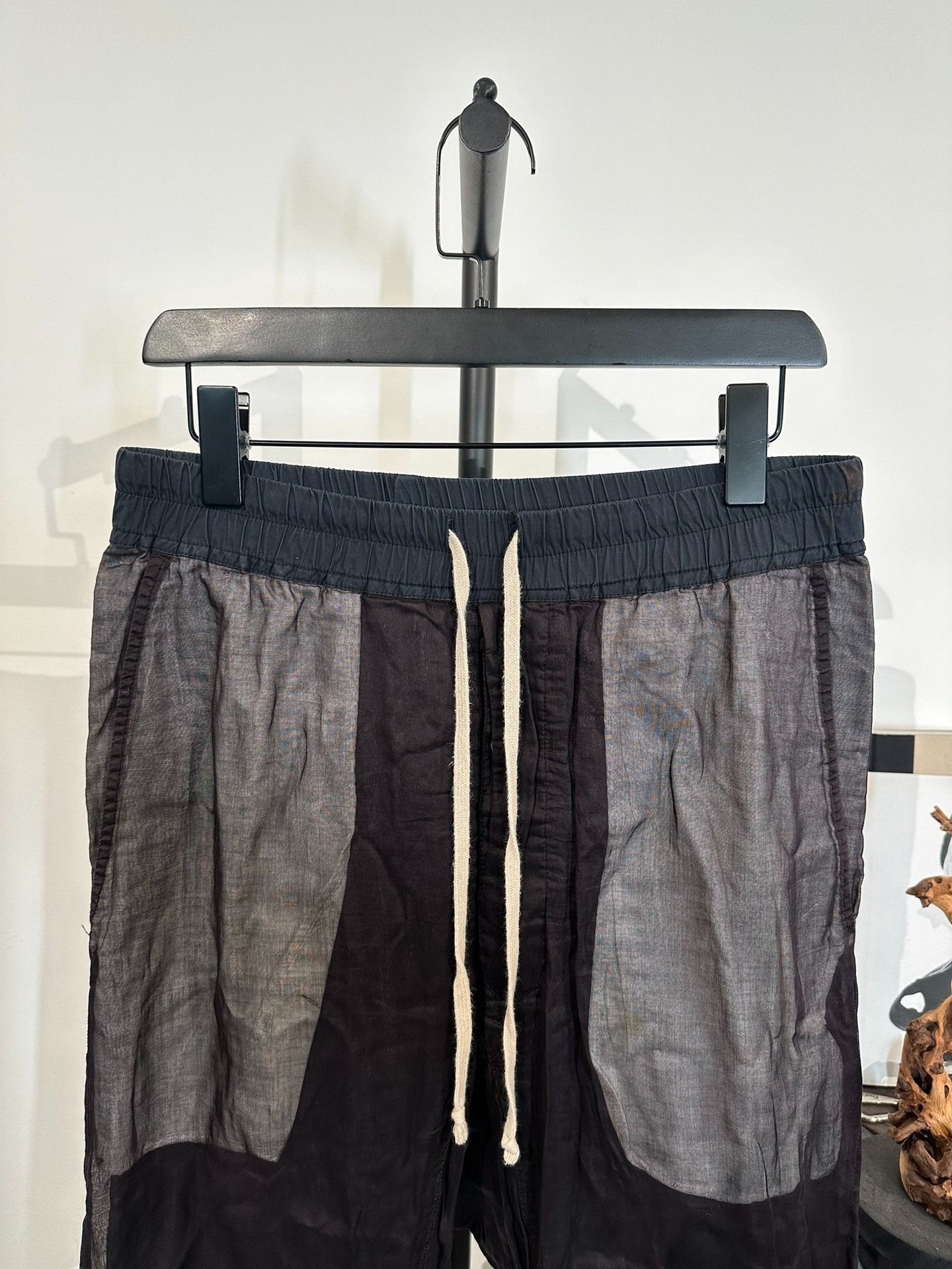 Rick Owens Rick Owens Double-Layer Mesh Cropped Pants 48 Size US 32 / EU 48 - 3 Thumbnail