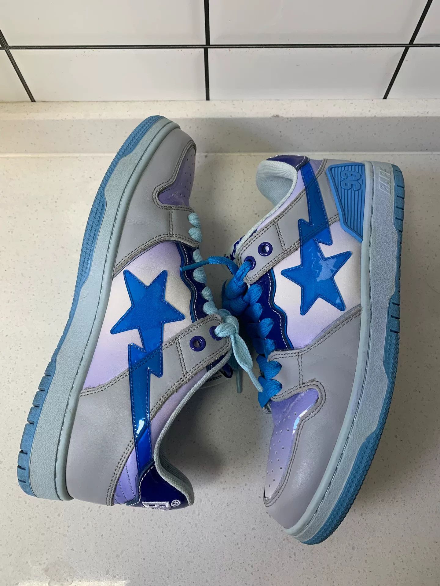 Bape BAPE SK8 STA Blue Gradient Jelly Size US 8 / EU 41 - 3 Thumbnail