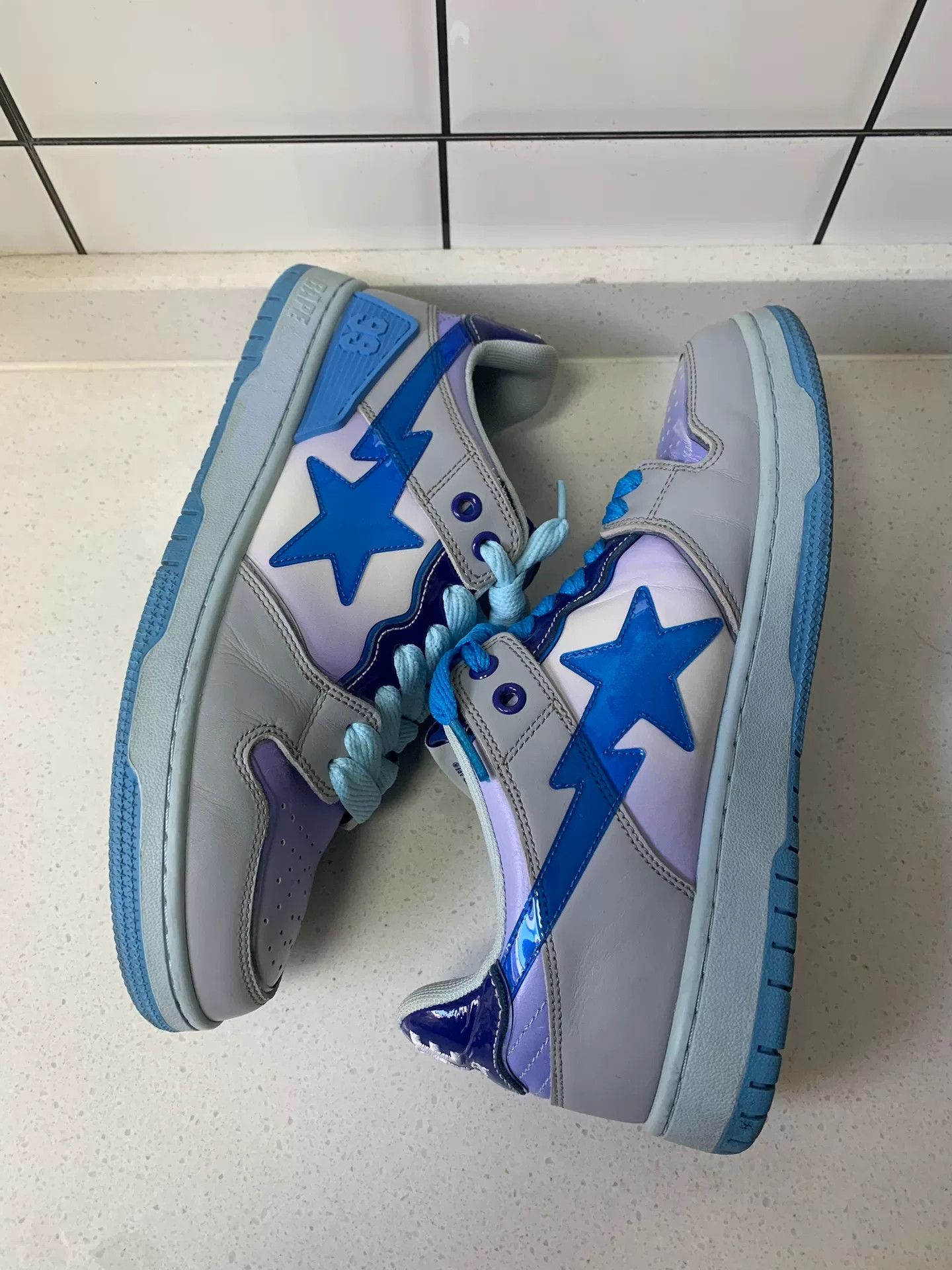 Bape BAPE SK8 STA Blue Gradient Jelly Size US 8 / EU 41 - 4 Thumbnail