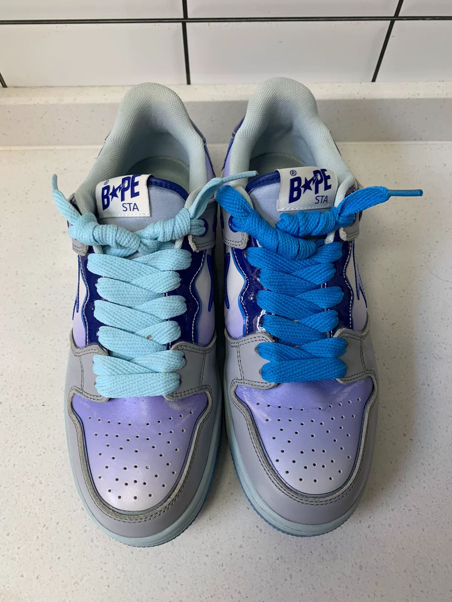 Bape BAPE SK8 STA Blue Gradient Jelly Size US 8 / EU 41 - 2 Thumbnail