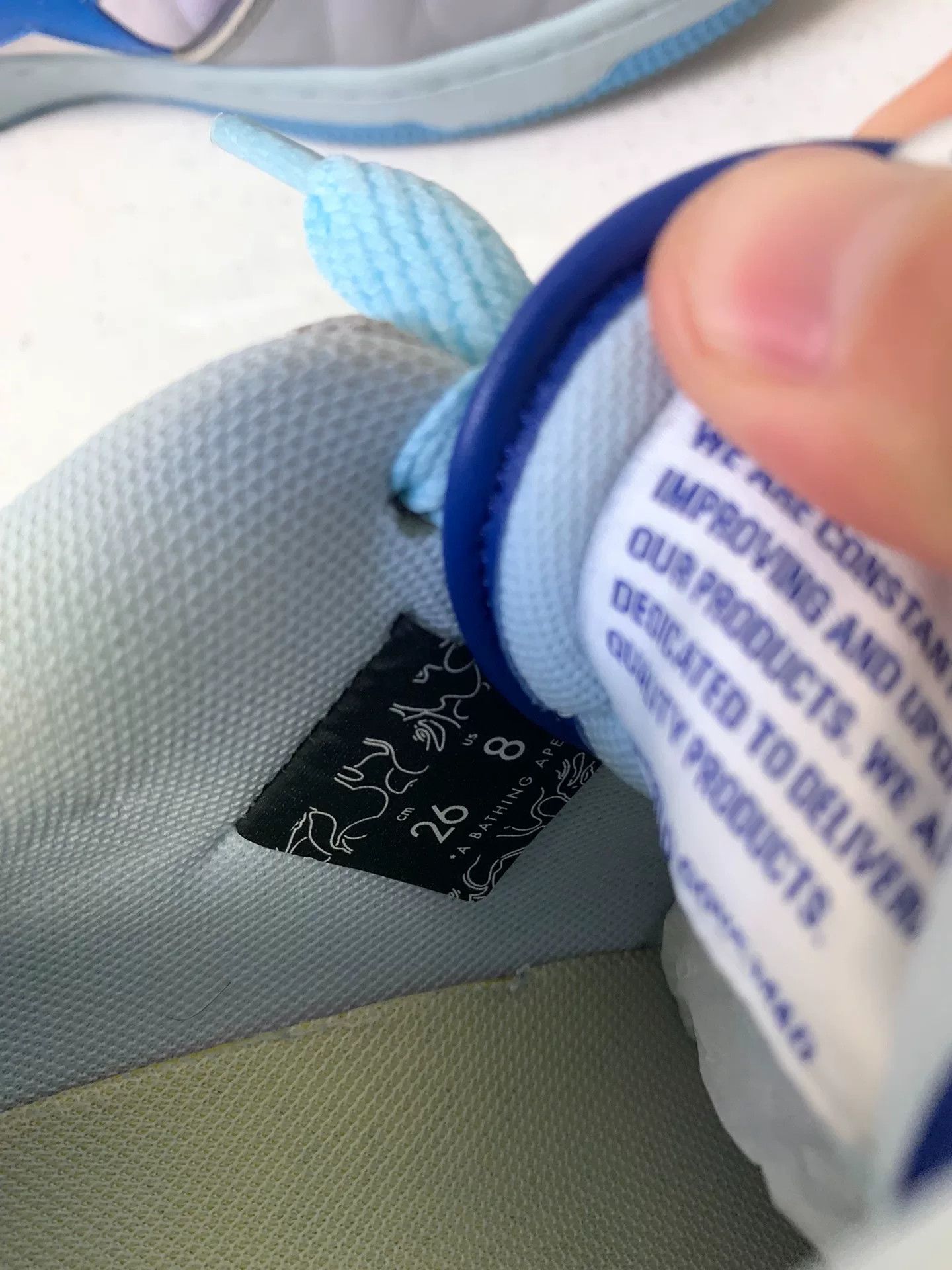 Bape BAPE SK8 STA Blue Gradient Jelly Size US 8 / EU 41 - 7 Thumbnail