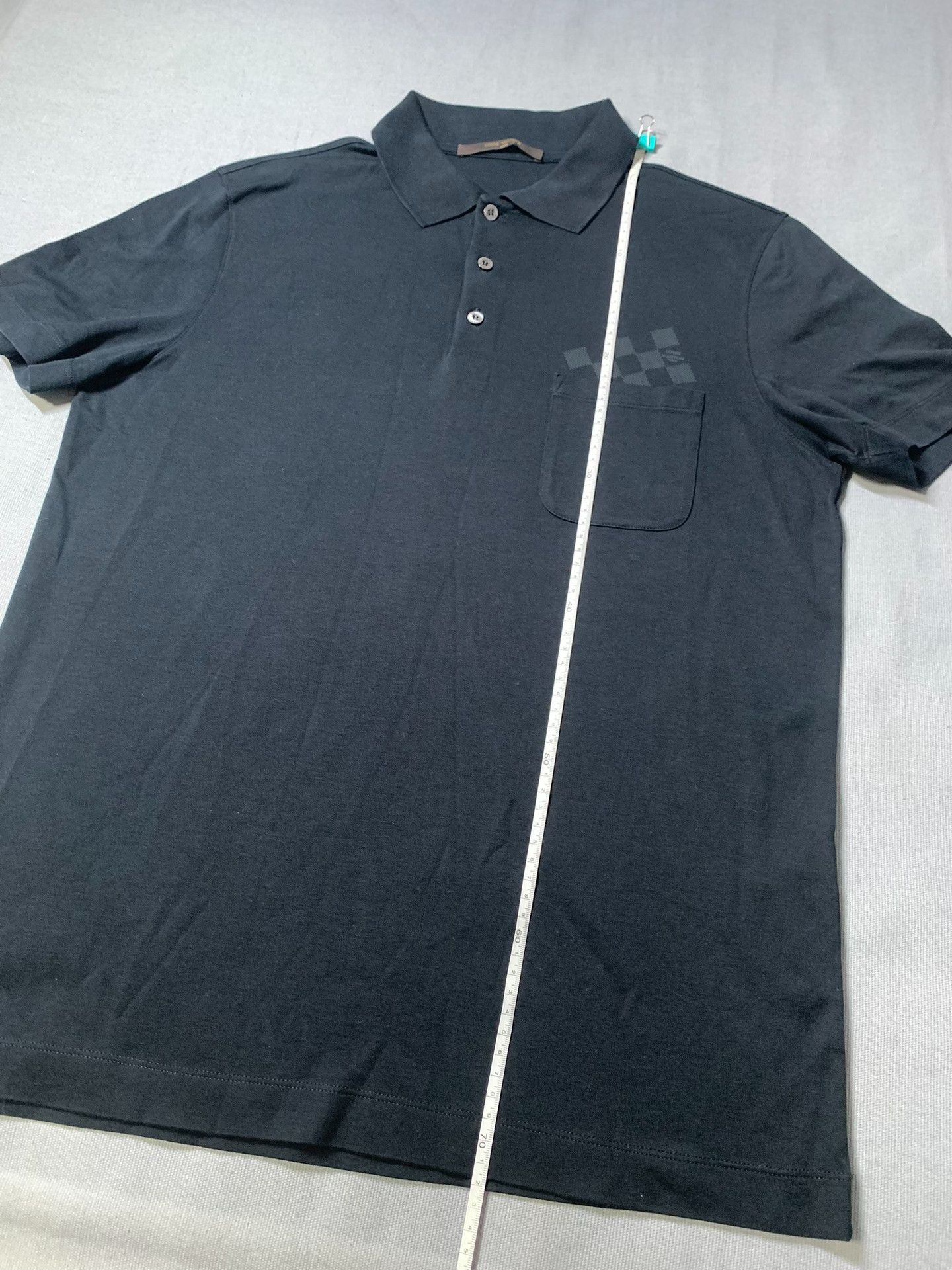 Louis Vuitton Louis Vuitton Checkerboard Polo Shirt Size US L / EU 52-54 / 3 - 9 Thumbnail
