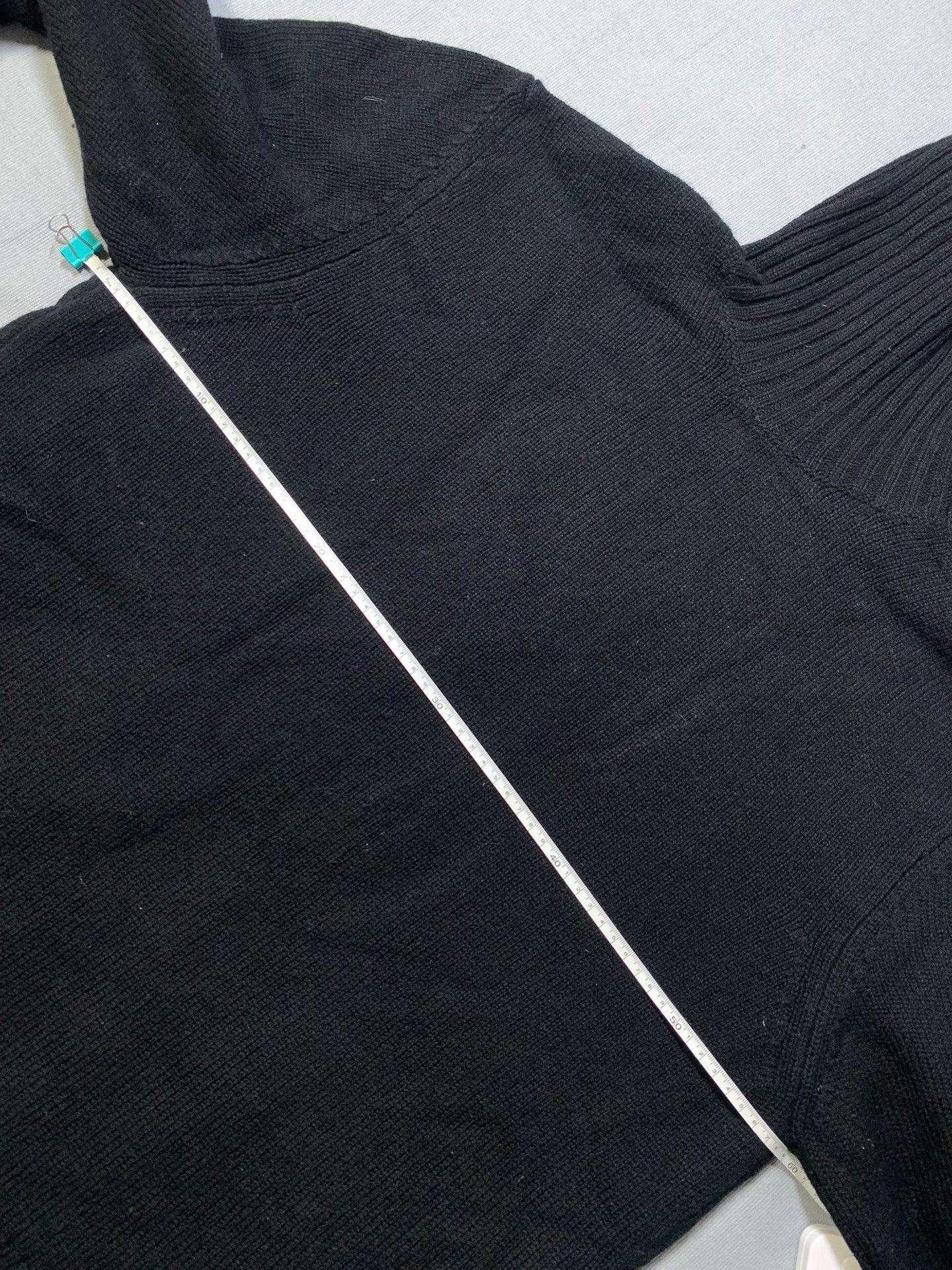 Riccardo Tisci Givenchy 12FW Deconstructed Wool Turtleneck Size US XL / EU 56 / 4 - 7 Thumbnail